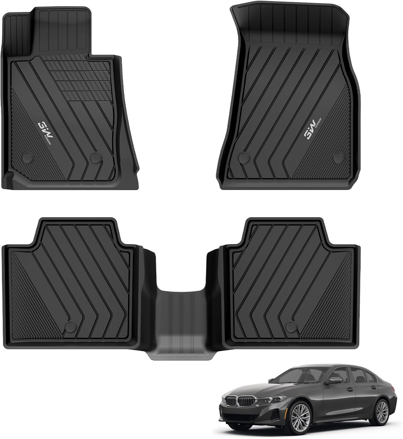BMW 3 Series 2018 - 2026 - Adrian Pro Series Car Mats - Adrian.UAE