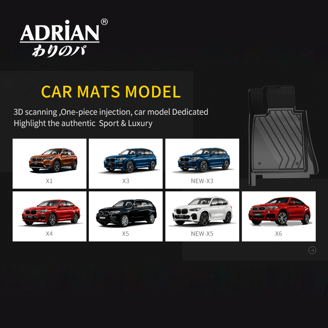 BMW 5 Series 2018 - 2023 - Adrian Pro Series Car Mats - Adrian.UAE