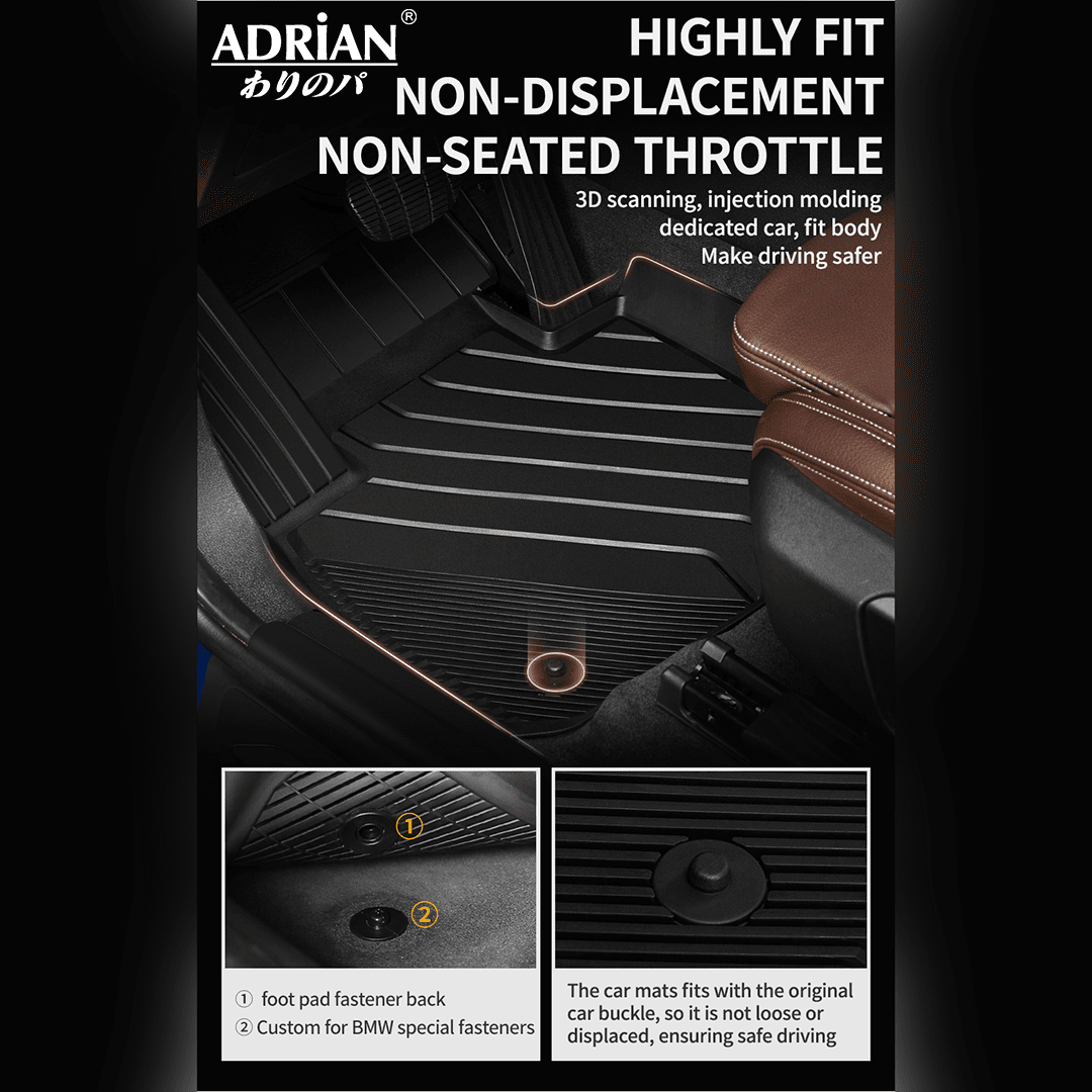 BMW X3/X4 2011 - 2017 - Adrian Pro Series Car Mats - Adrian.UAE