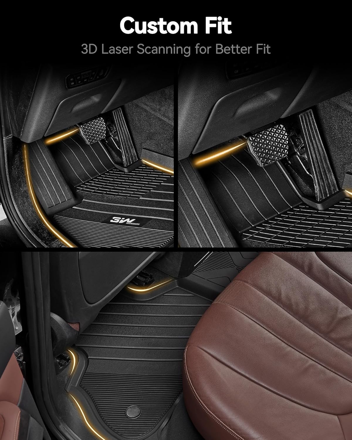 BMW X5 2019 - 2026 - Adrian Pro Series Car Floor Mats - Adrian.UAE