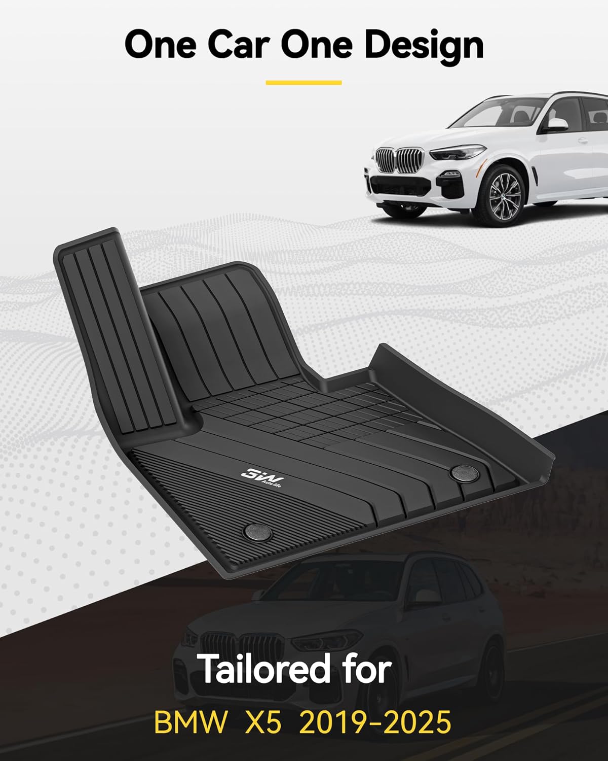 BMW X5 2019 - 2026 - Adrian Pro Series Car Floor Mats - Adrian.UAE