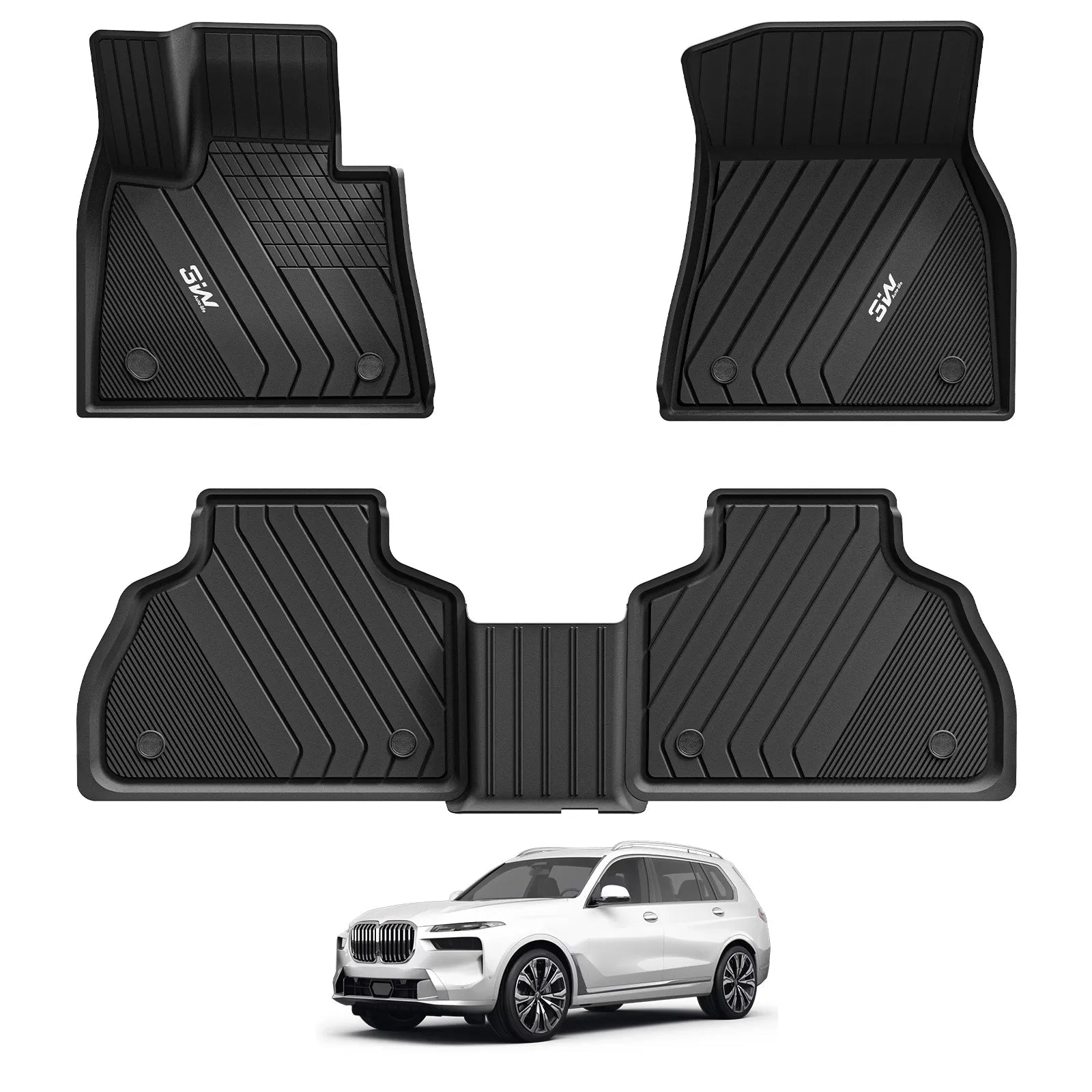 BMW X7 2019 - 2026 - Adrian Pro Series Car Mats - Adrian.UAE