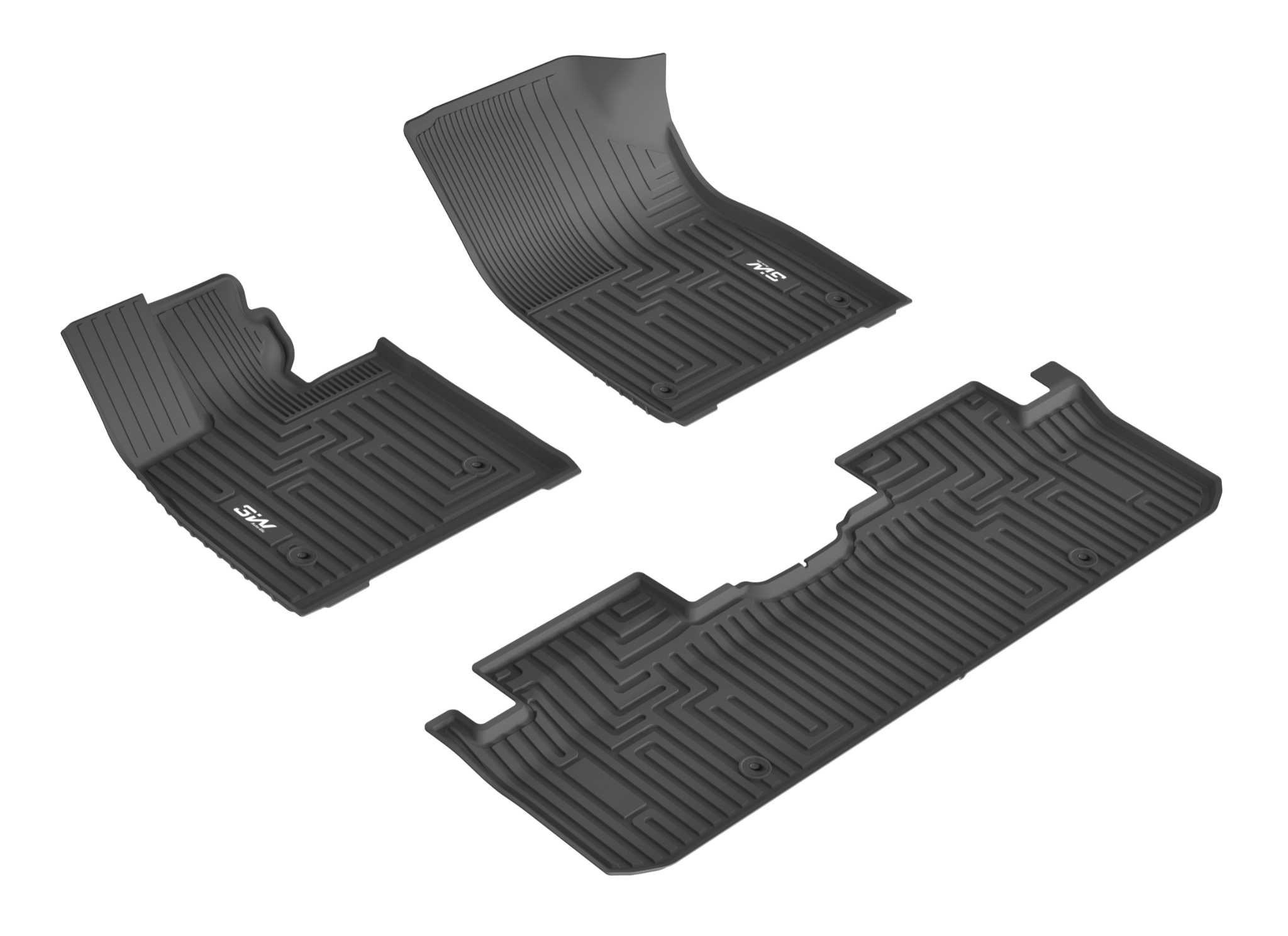 BYD Song Plus DM - I 2023 - 2026 Adrian 3W All Weather Car Mats - Adrian.UAE