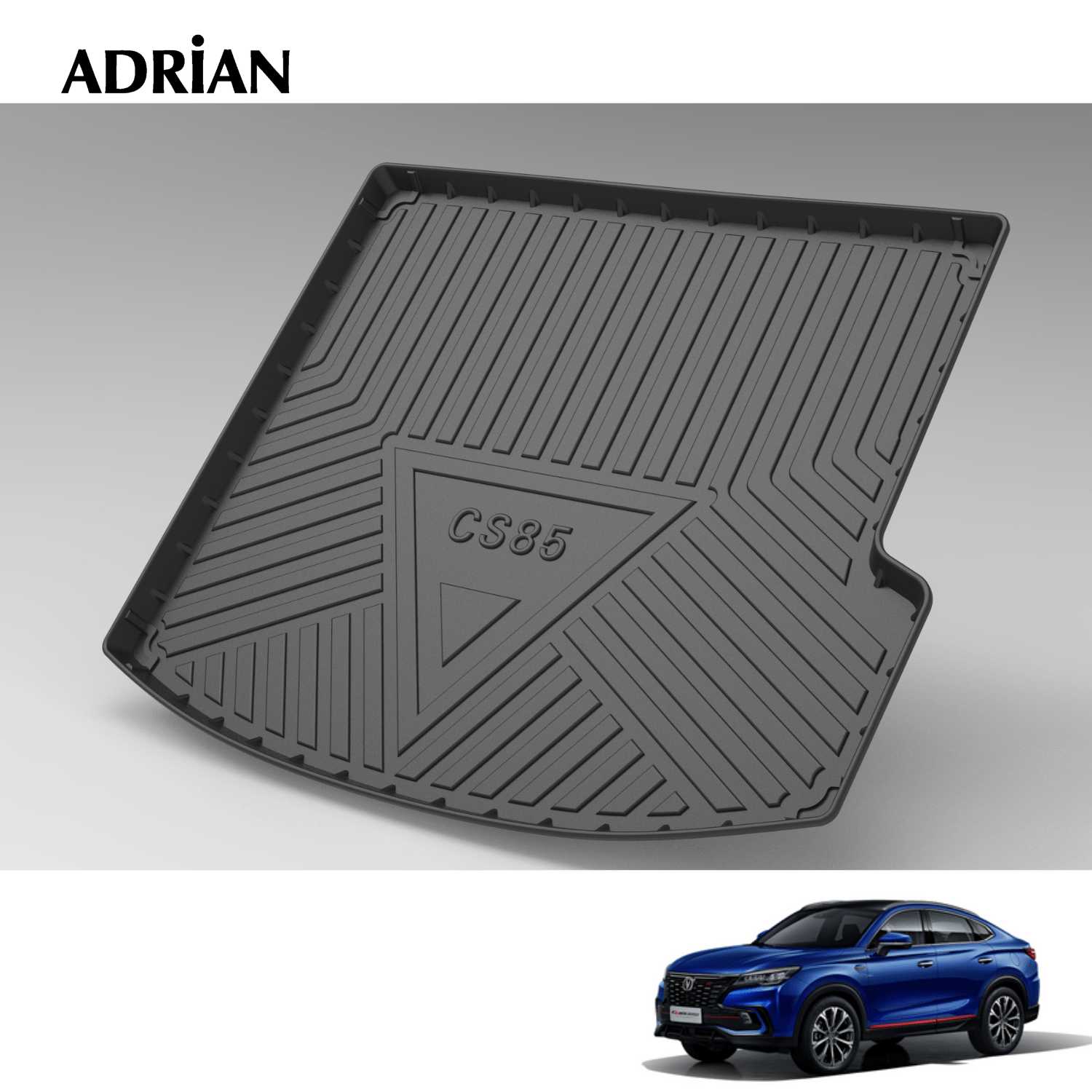 Changan CS85 Coupe 2021 - 2025 - Gards Series Trunk Mat - Adrian.UAE