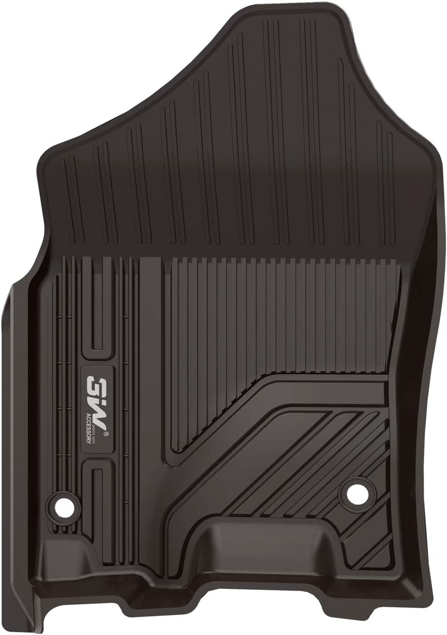 Dodge Ram 1500 2019 - 2025 Crew Cab (Without rear under seat Storage) Adrian Pro Series Car Mats - Adrian.UAE