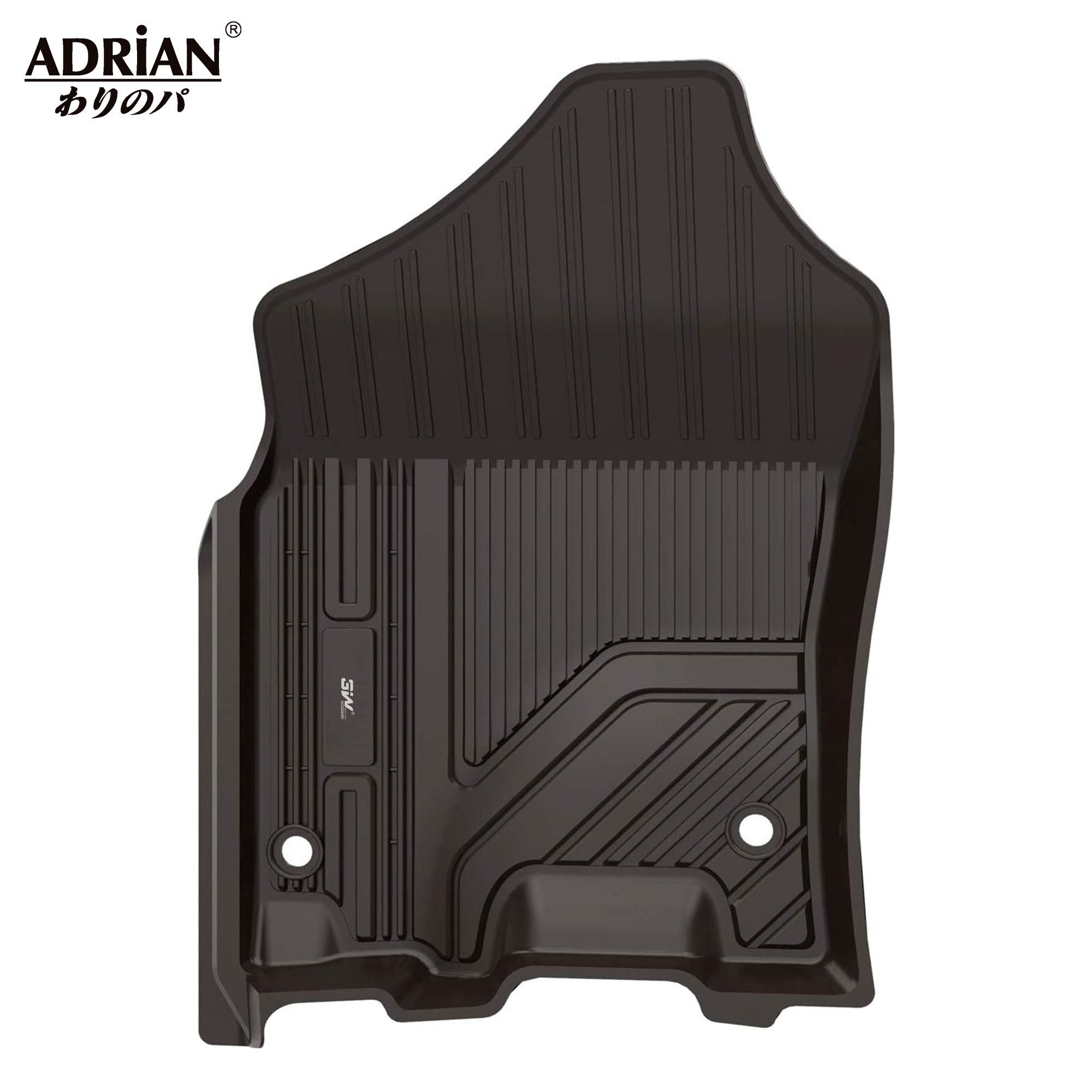 Dodge Ram 1500 Crew Cab 2026 (With rear under seat Storage) Adrian Pro Series Car Mats (Copy) - Adrian.UAE