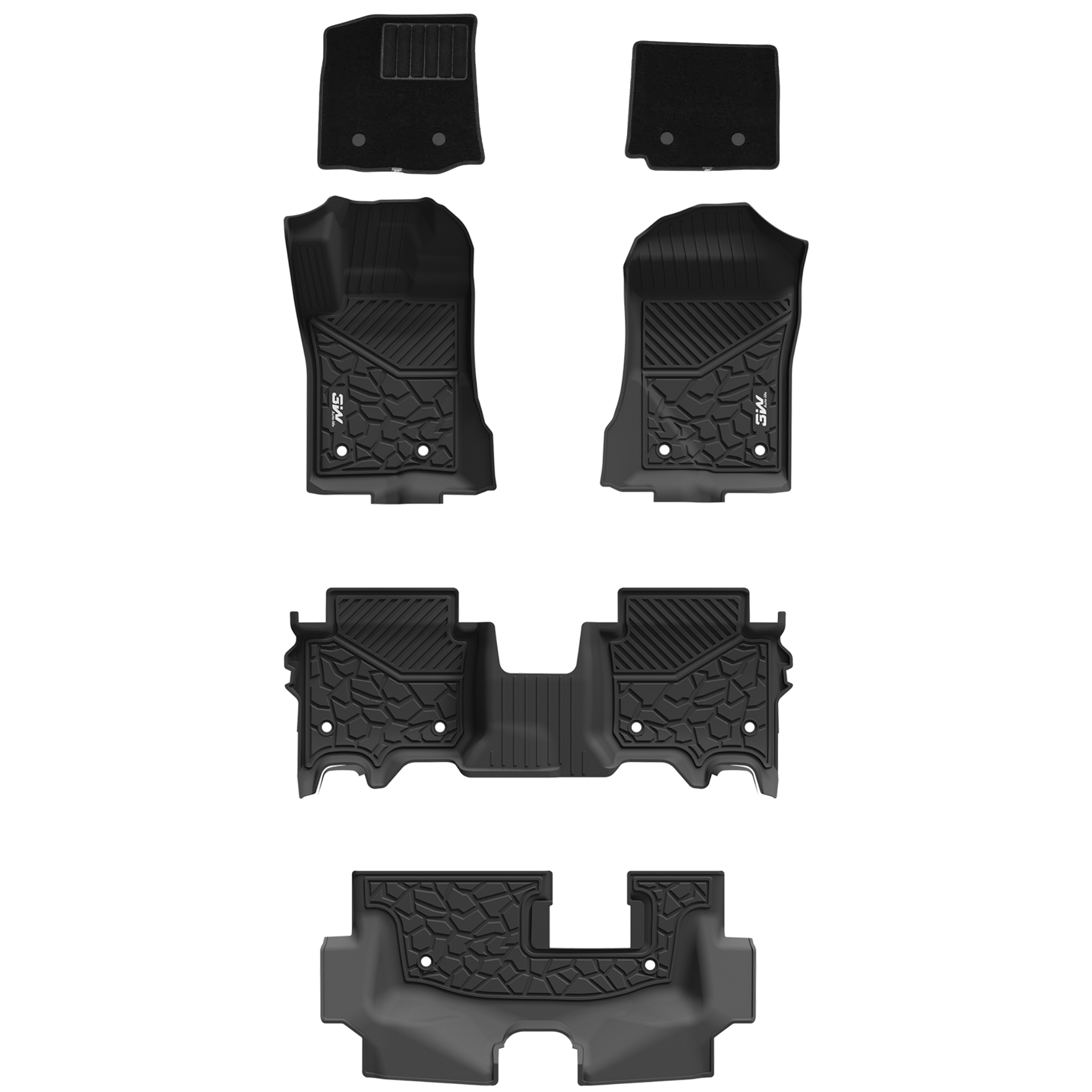 Ford Everest 2024 - 2026 - Pro Series Car Mats - Adrian.UAE