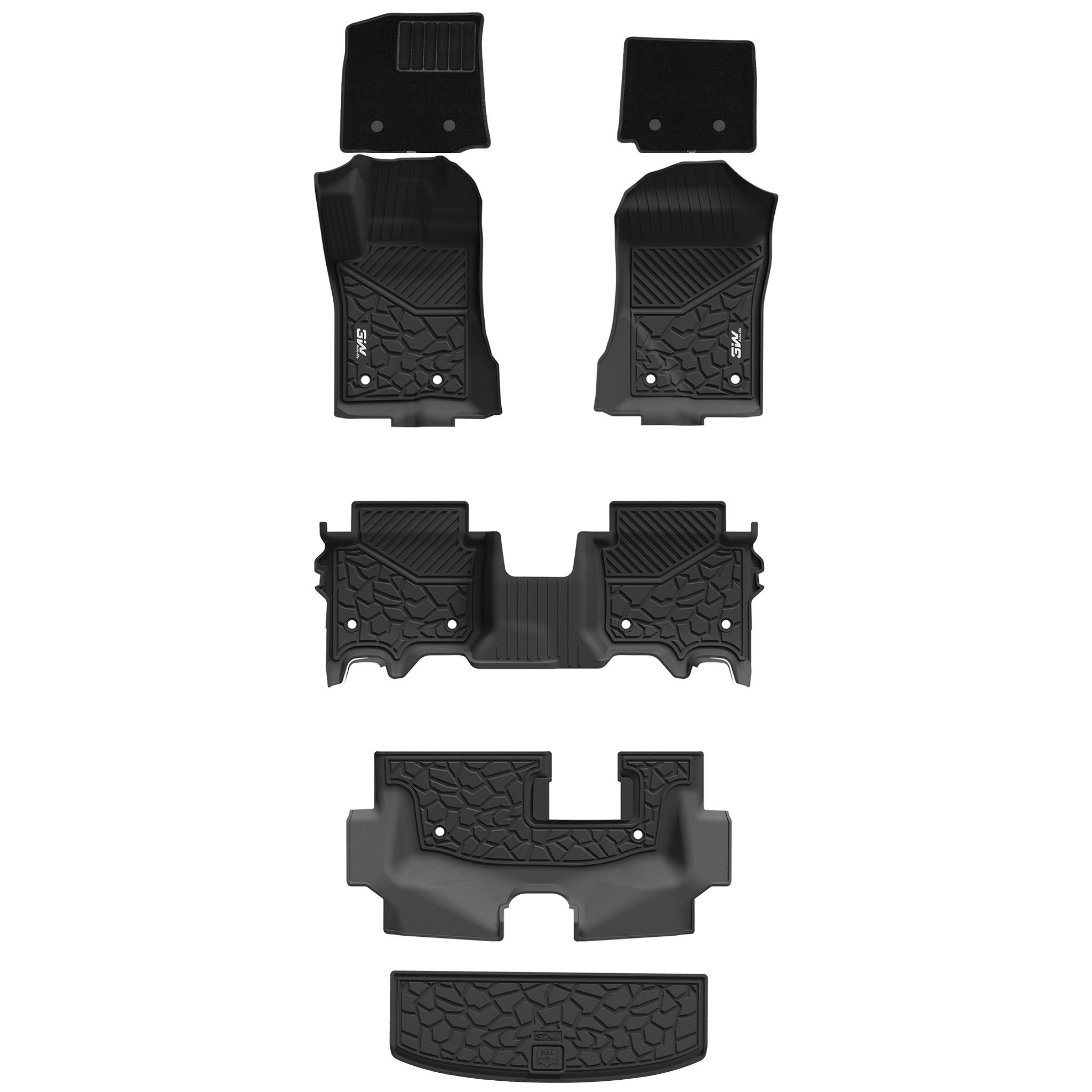 Ford Everest 2024 - 2026 - Pro Series Car Mats - Adrian.UAE