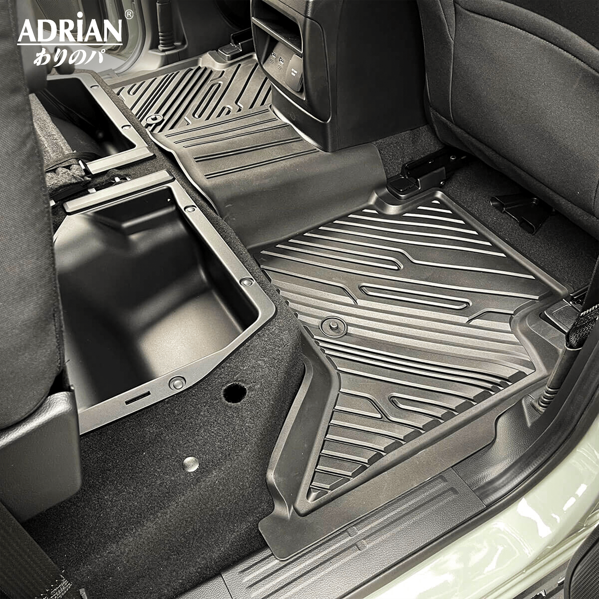 Ford Ranger 2019 - 2023 - Adrian Pro Series Car Mats - Adrian.UAE