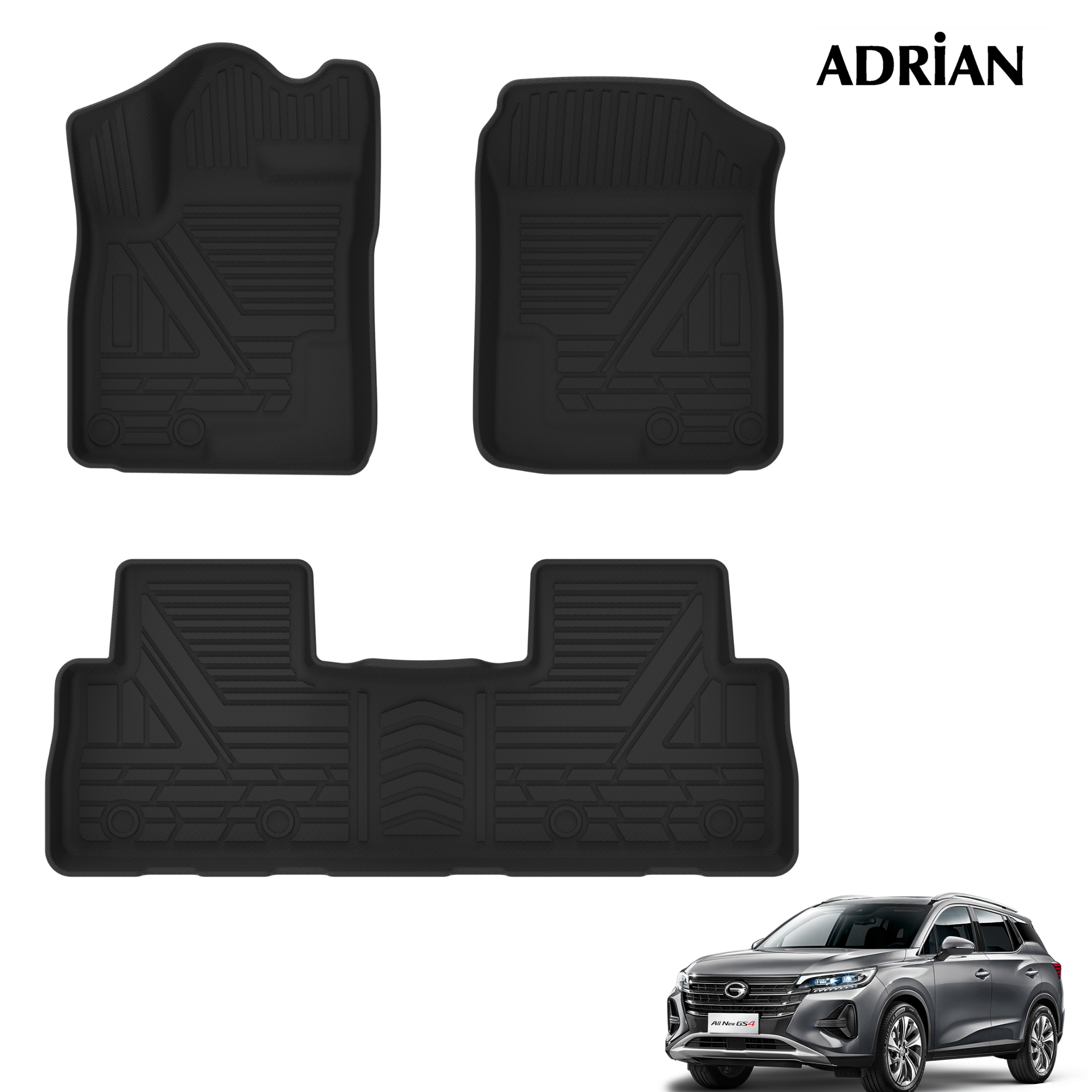 GAC GS4 2023 - 2025 Gards Car Mats - Adrian.UAE