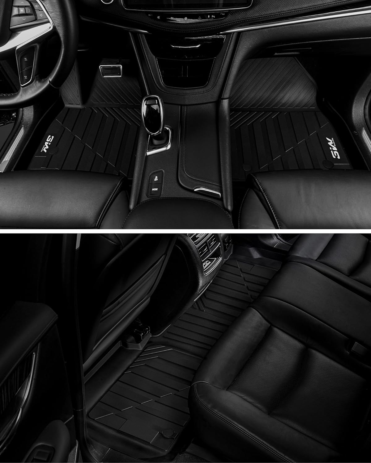 GMC Yukon/Chevrolet Tahoe//Cadillac Escalade 2021 - 2026 (Short Chassis - 2nd Row Bench Seats) - Pro Series Car Mats - Adrian.UAE