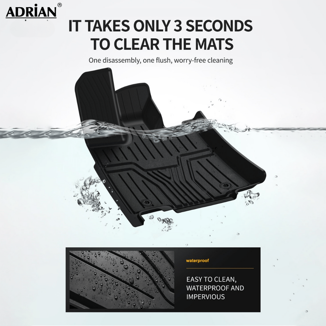 Honda Civic 2017 - 2021 Adrian Car mats Pro Series - Adrian.UAE