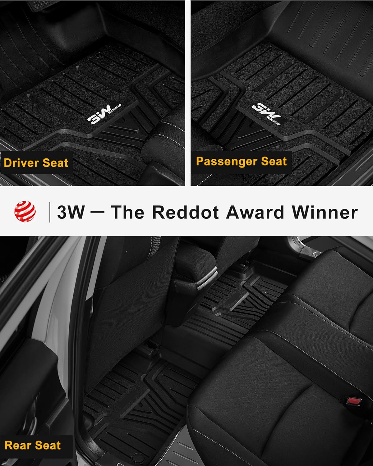 Honda CRV 2023 - 2025 (New Shape) - Adrian Car Mats Pro Series - Adrian.UAE