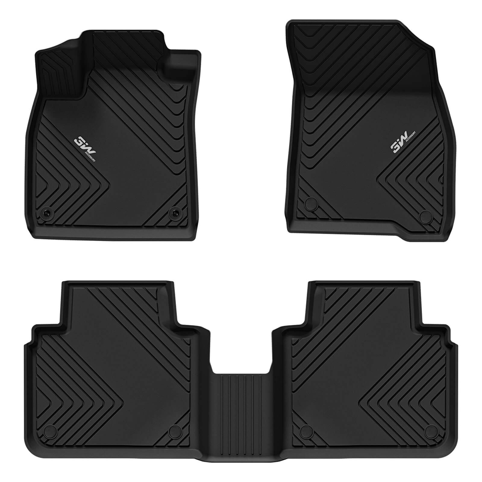 Honda Pilot 2023 - 2024 (New Shape) - Adrian Pro Series Car Mats - Adrian.UAE