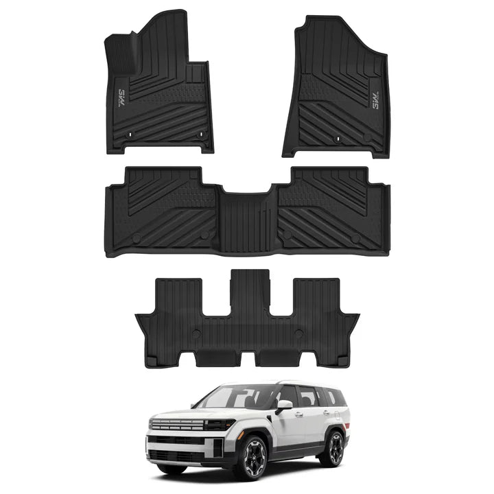 Hyundai Santa Fe 2024 - 2026 - Adrian Pro Series Car Mats - Adrian.UAE