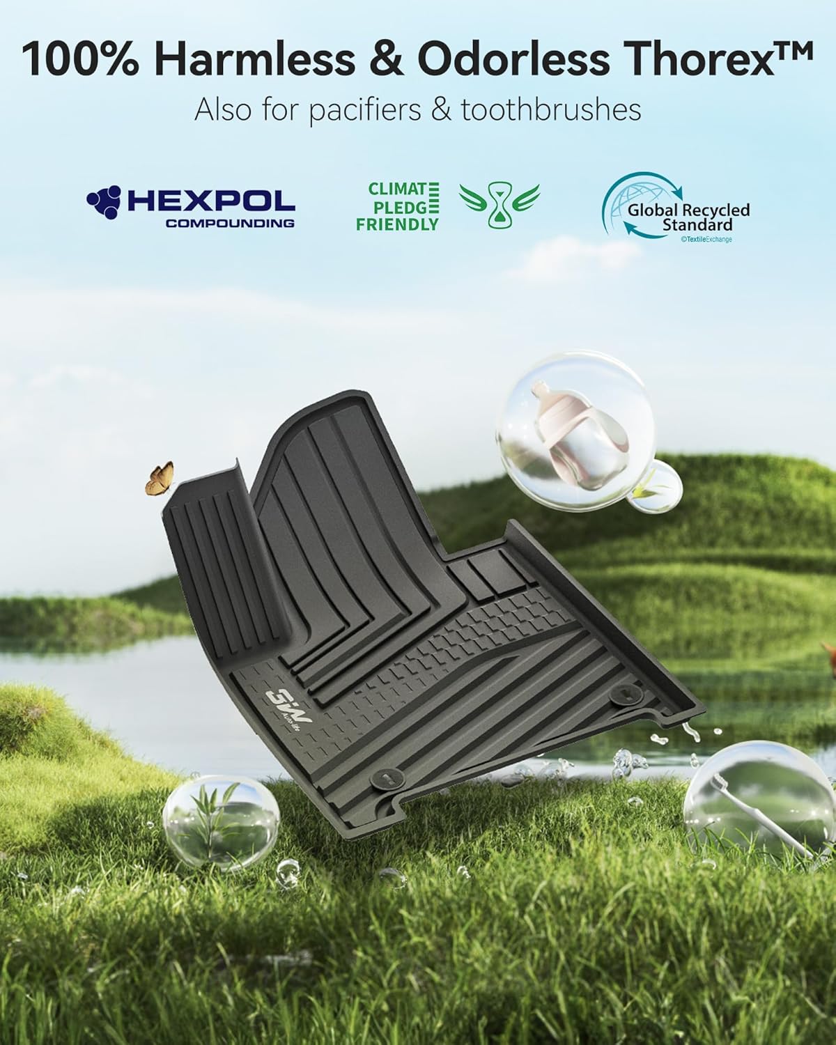 Hyundai Santa Fe 2024 - 2026 - Adrian Pro Series Car Mats - Adrian.UAE