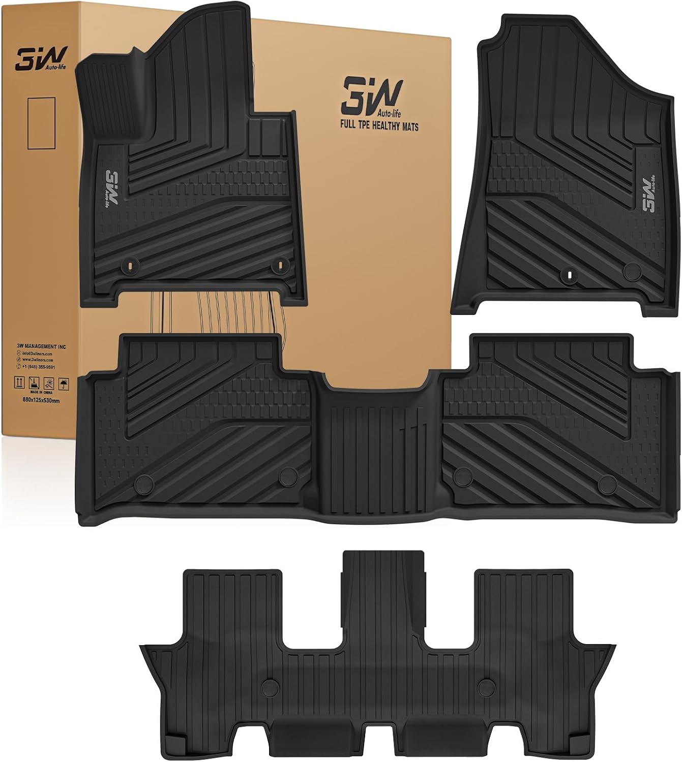 Hyundai Santa Fe 2024 - 2026 - Adrian Pro Series Car Mats - Adrian.UAE