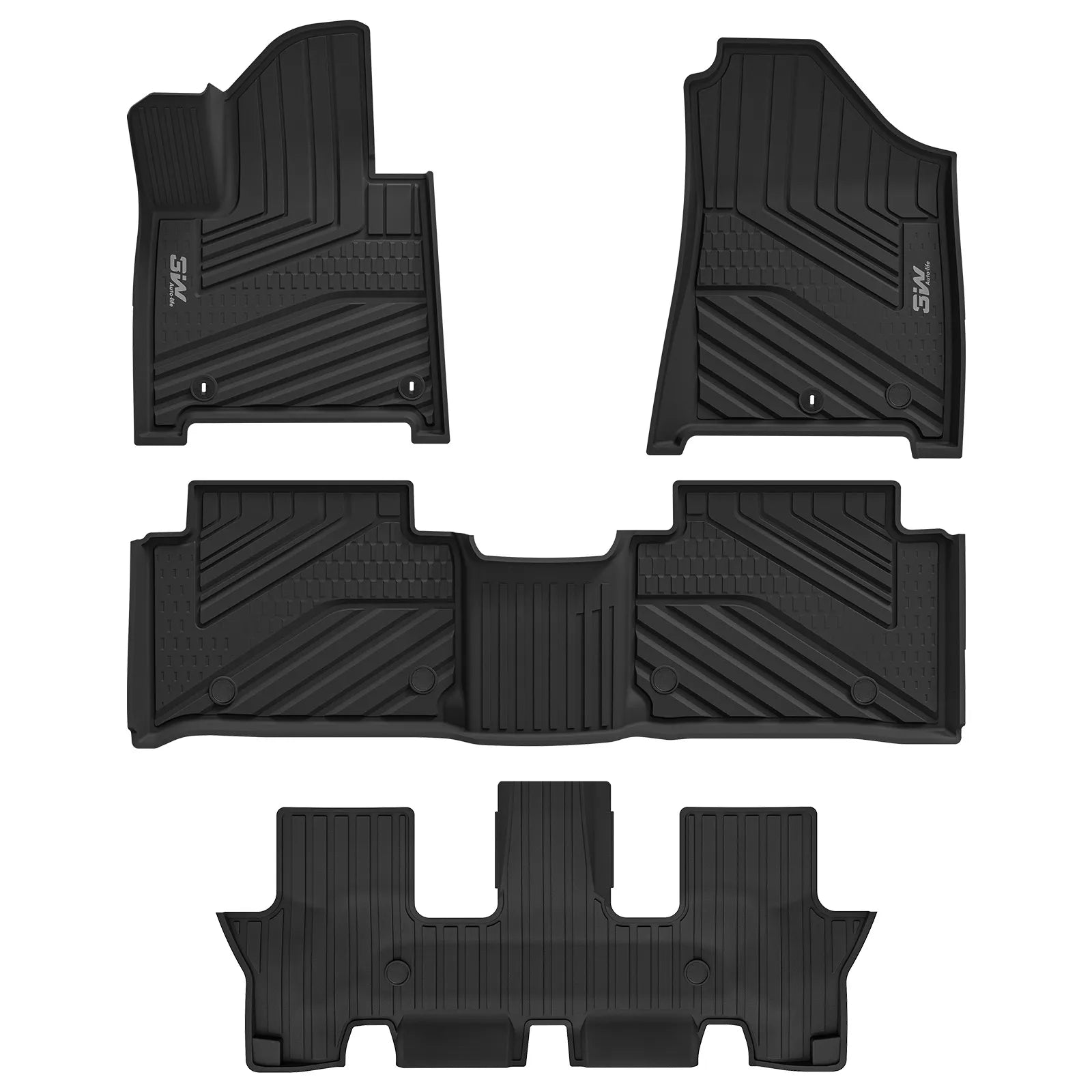Hyundai Santa Fe 2024 - 2026 - Adrian Pro Series Car Mats - Adrian.UAE