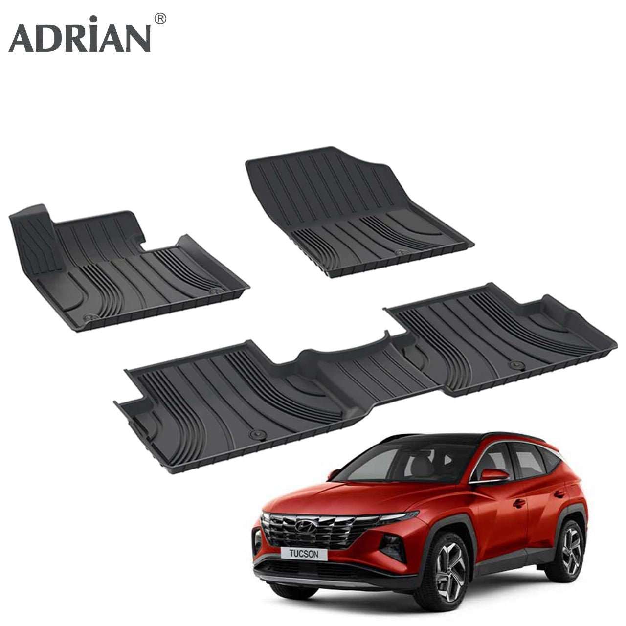 Hyundai Tucson 2022 - 2025 - Pro Series Car Mats - Adrian.UAE