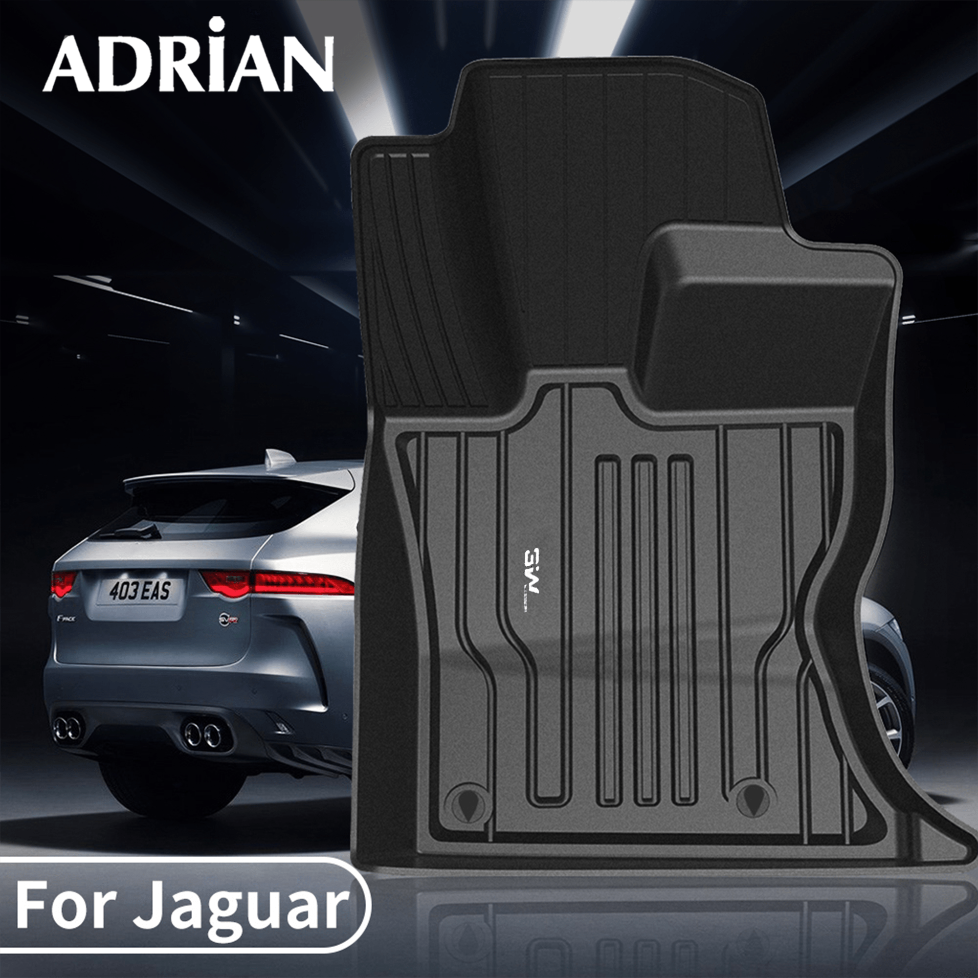 Jaguar F - Pace 2016 - 2025 - Pro Series Car Mats - Adrian.UAE