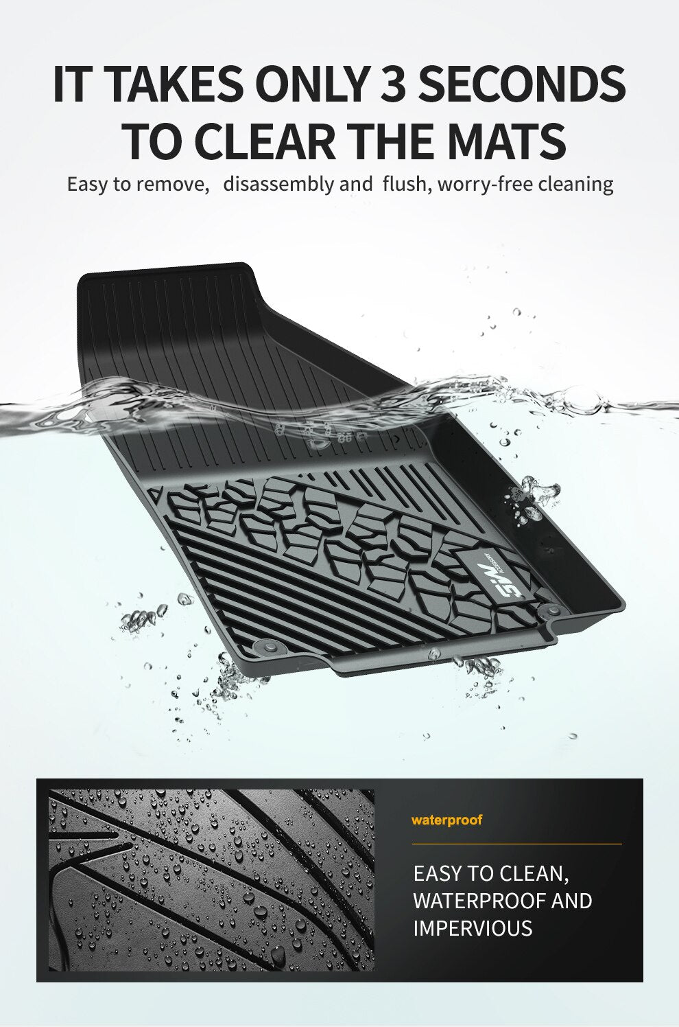 Jeep Grand Cherokee 2014 - 2020 / Dodge Durango 2013 - 2023 - Pro Series Car Mats - Adrian.UAE