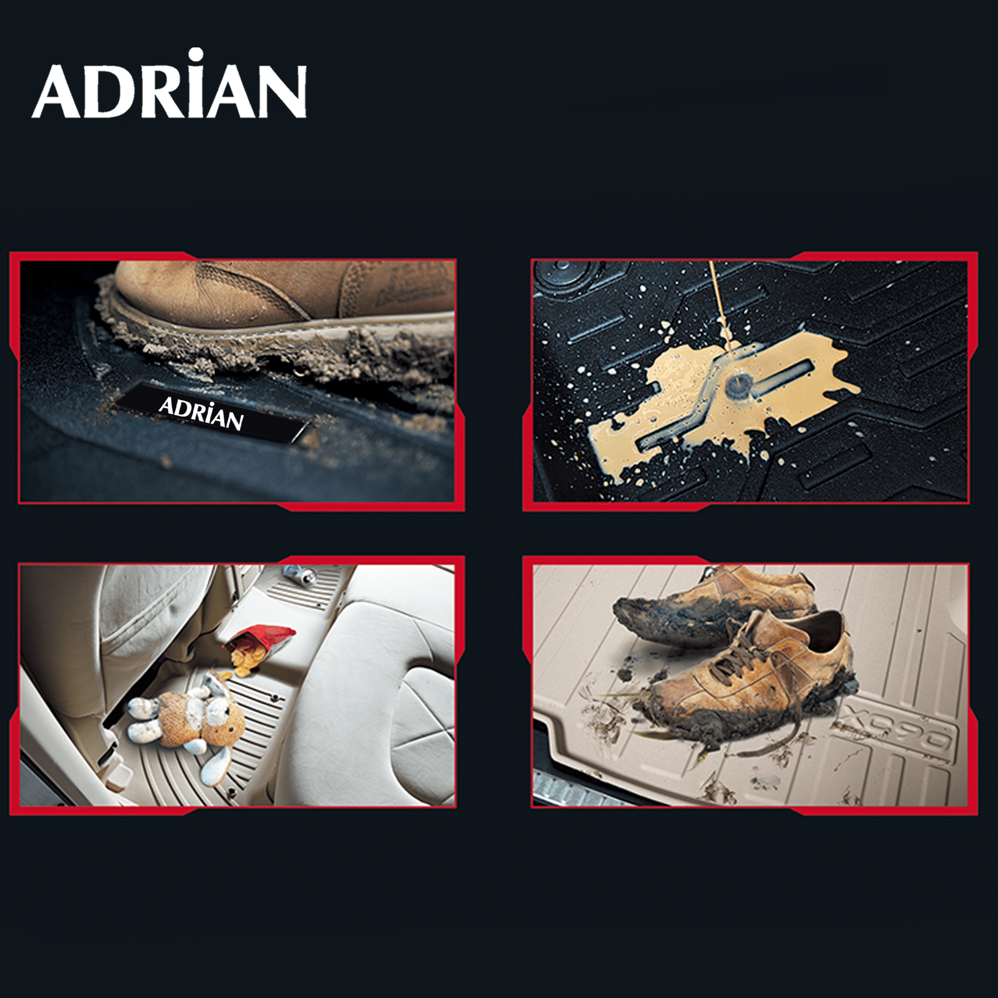 Jeep Wrangler JL 2 Doors 2019 - 2025 - SportSeries Car Mats - Adrian.UAE