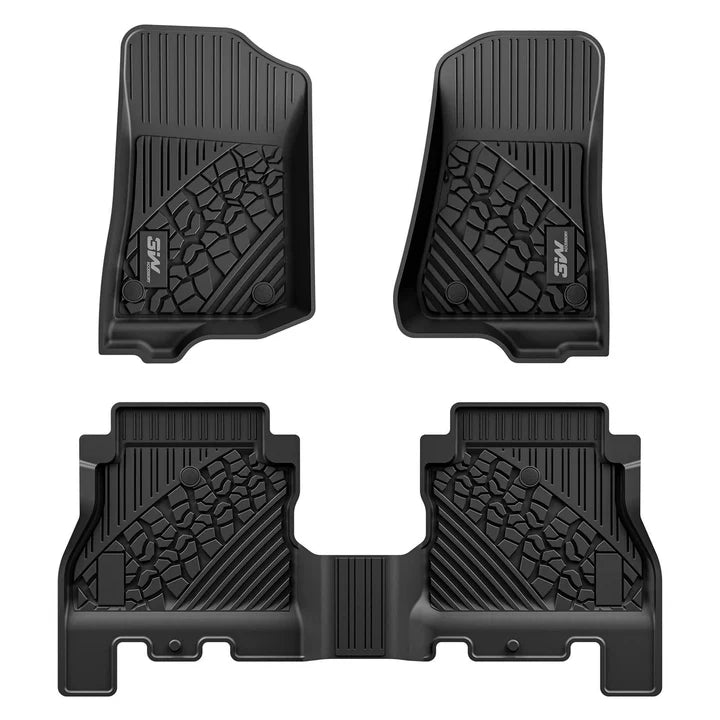 Jeep Wrangler JL 2018 - 2025 (4 doors) - Pro Series Car Mats - Adrian.UAE