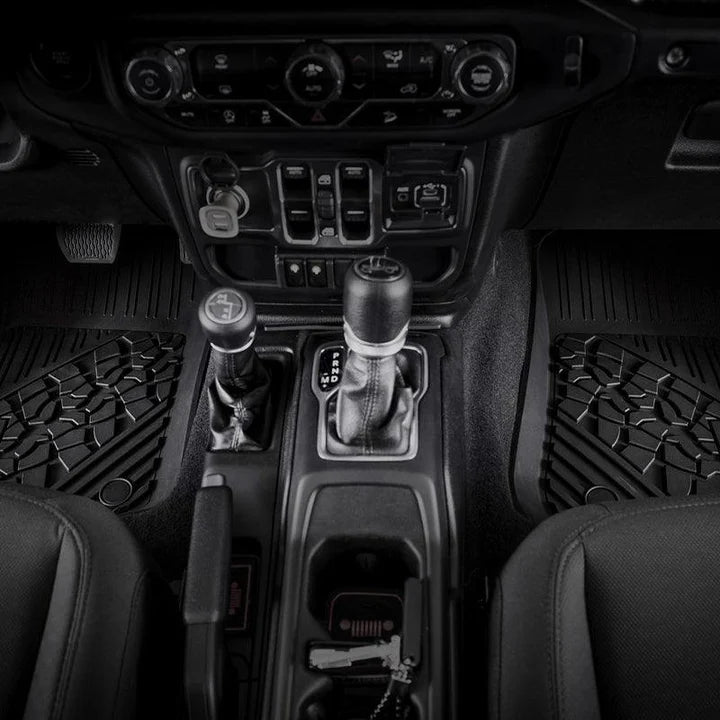 Jeep Wrangler JL 2018 - 2025 (4 doors) - Pro Series Car Mats - Adrian.UAE
