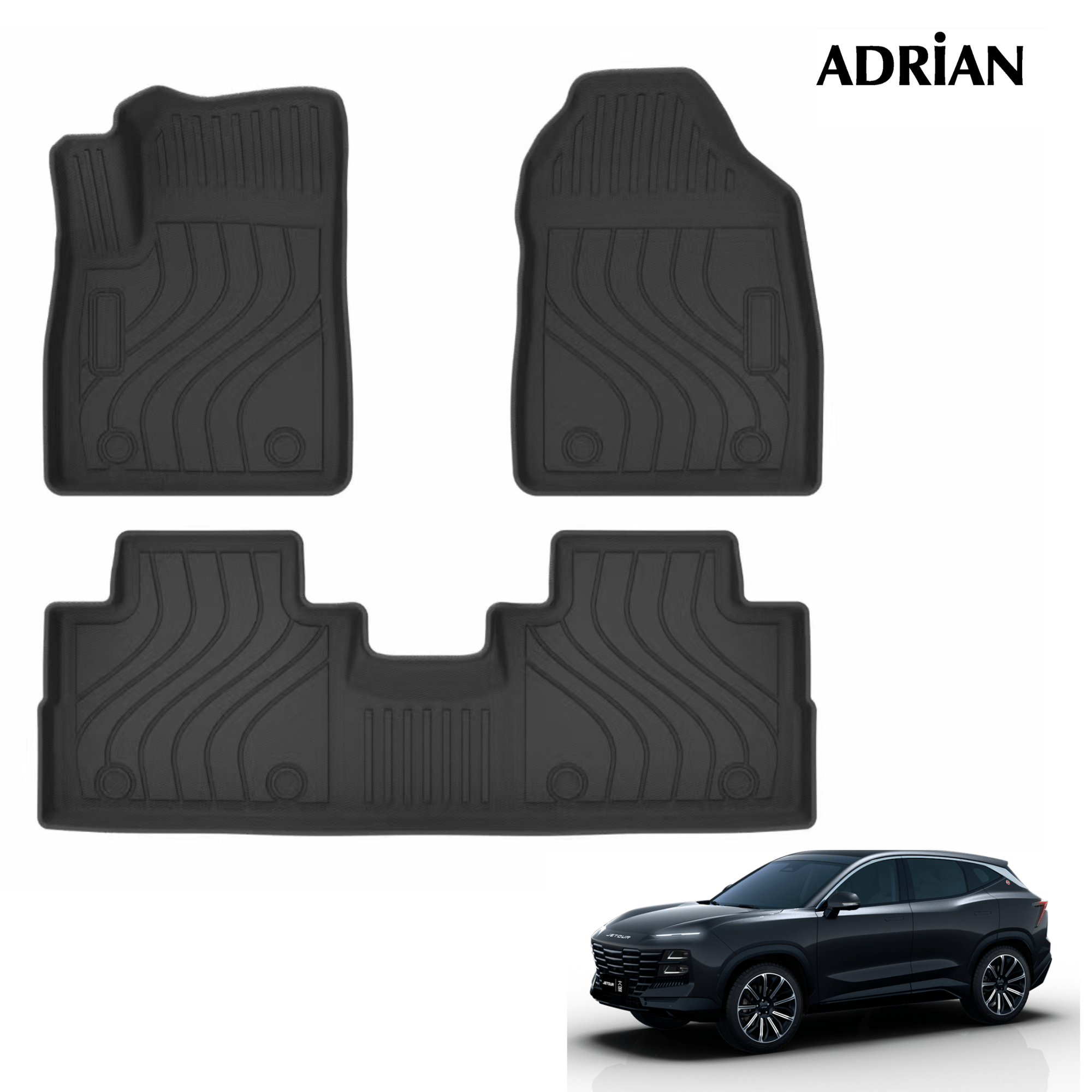 Jetour Dashing 2022 - 2025 - Gards Series Car Mats - Adrian.UAE