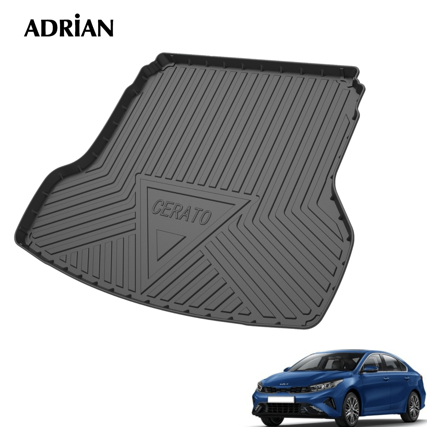 Kia Cerato 2018 - 2025 - Gards Series Trunk Mat - Adrian.UAE
