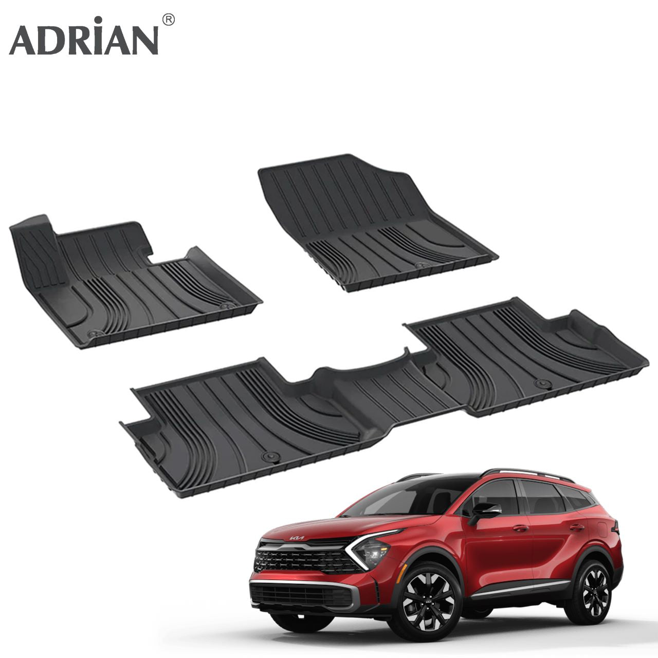 Kia Sportage 2022 - 2025 - Adrian Pro Series Car Mats - Adrian.UAE