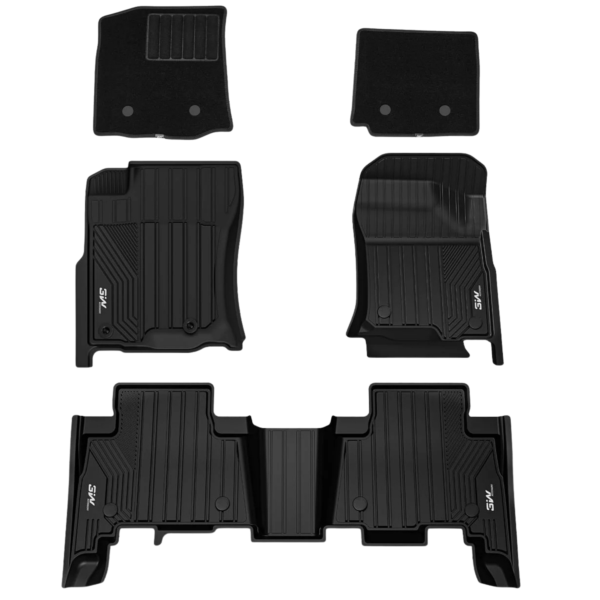 Lexus GX 2010 - 2024/ Toyota Prado 2010 - 2024 - Adrian Pro Series Car Mats - Adrian.UAE