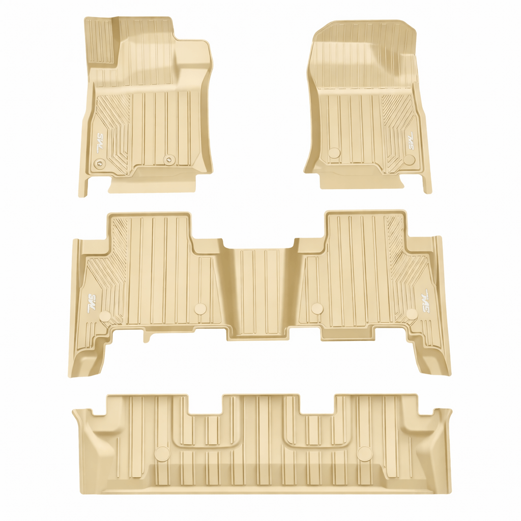 Lexus LX570 / Toyota Land cruiser 2008 - 2021 - Adrian Car Mats Pro Series - Adrian.UAE