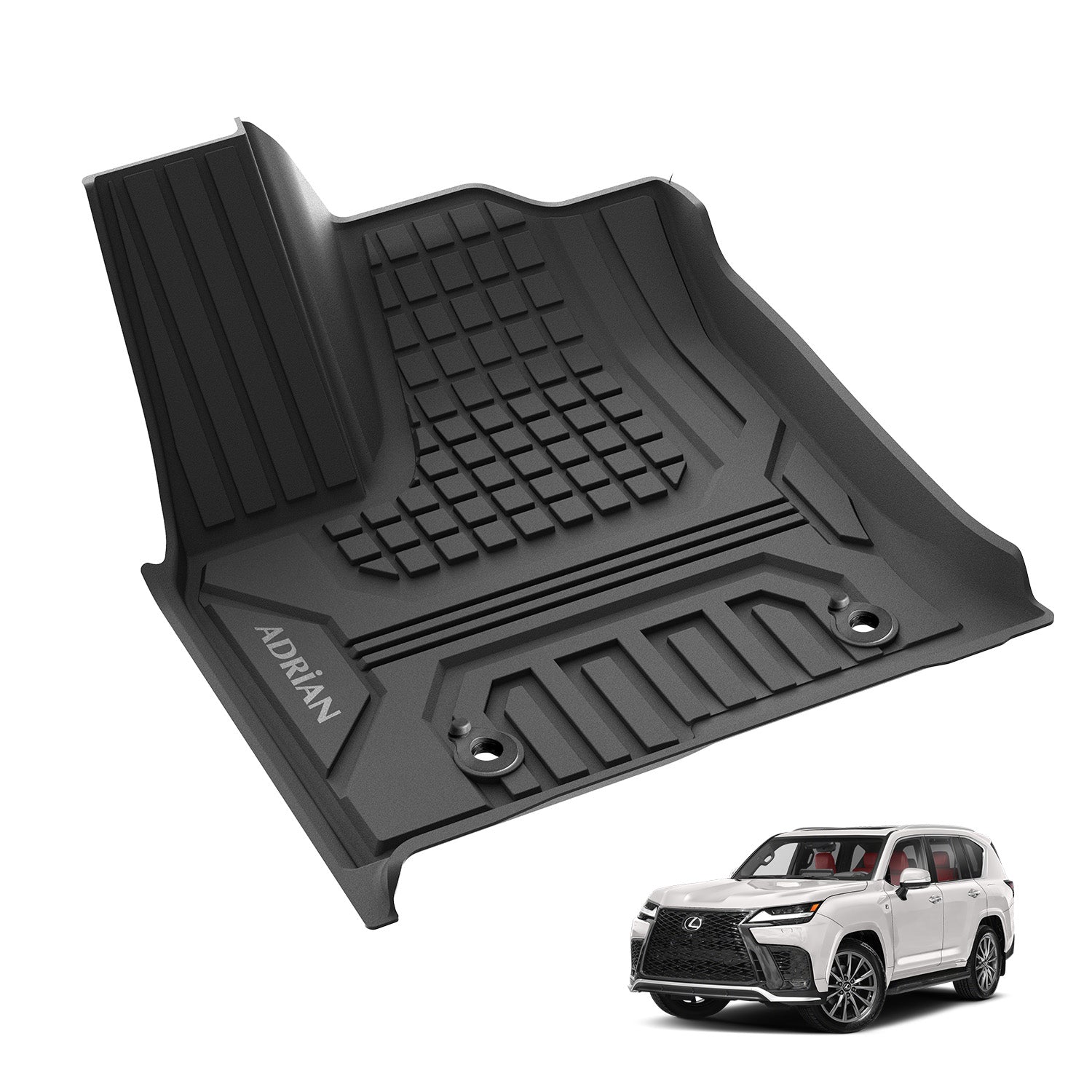 Lexus LX600 2022 - 2025 - Pro Series Car Mats - Adrian.UAE