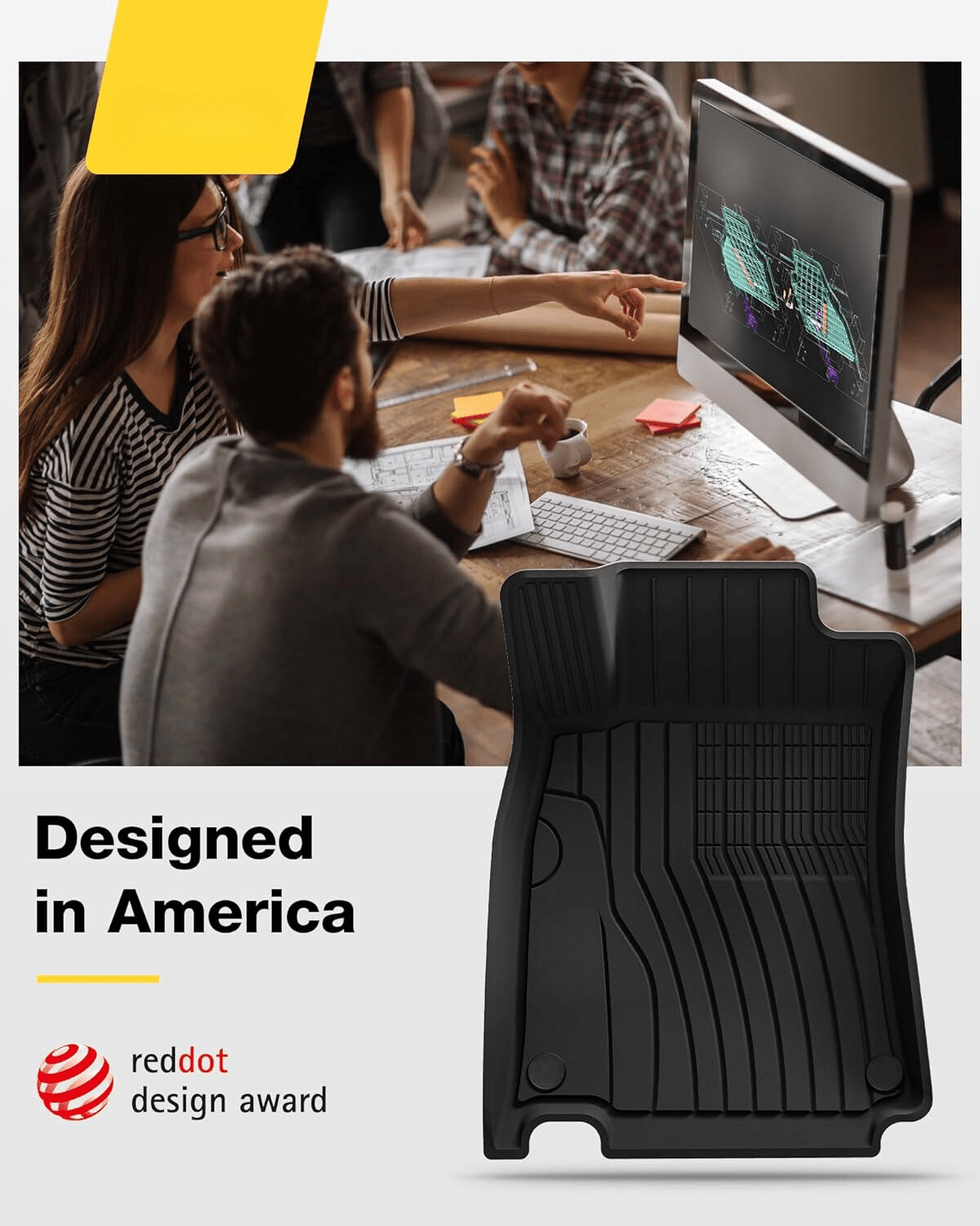 Mercedes Benz GLC 2023 - 2025 - Adrian Car Mats Pro Series - Adrian.UAE