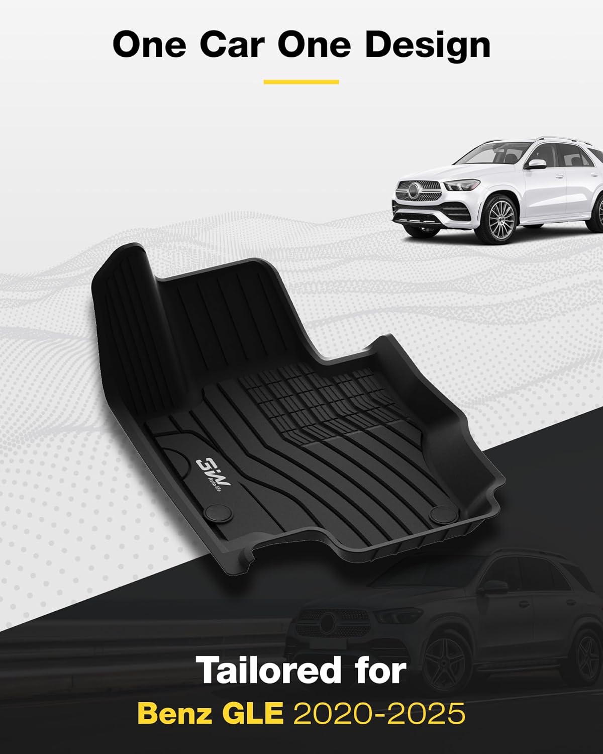 Mercedes Benz GLE Coupe 2020 - 2025 - Adrian Car Mat Pro Series - Adrian.UAE