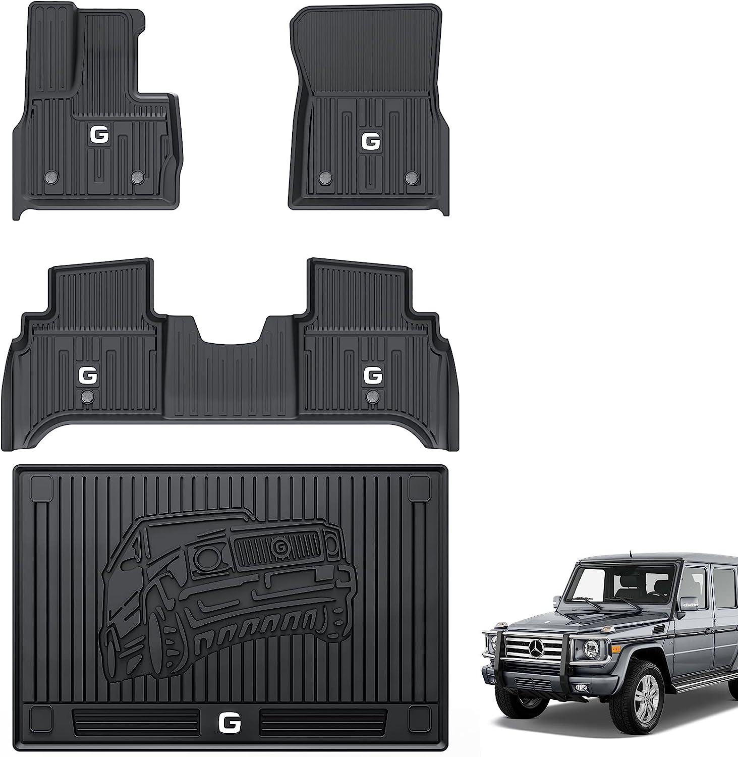Mercedes G Class 2019 - 2025 Car Mats - Adrian.UAE