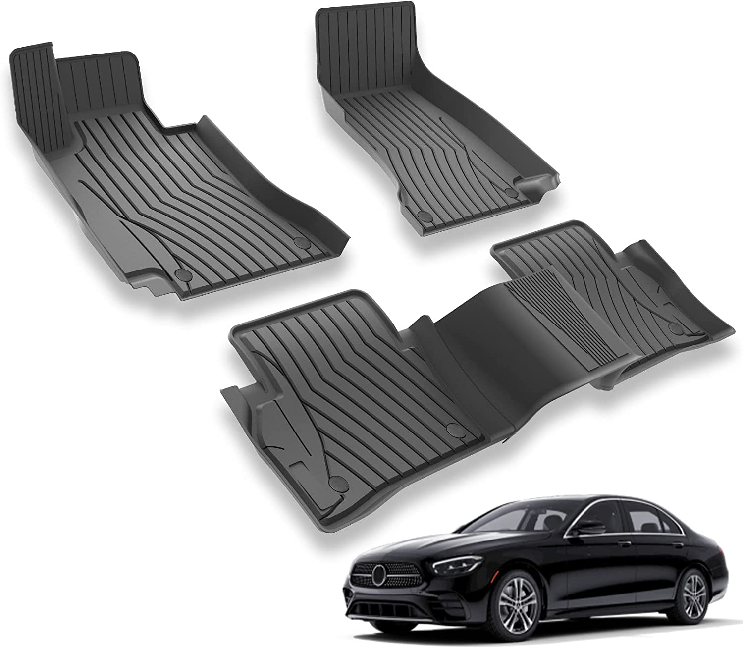 Mercedes S Class 2021 - 2026 - Adrian Car Mats Pro Series - Adrian.UAE