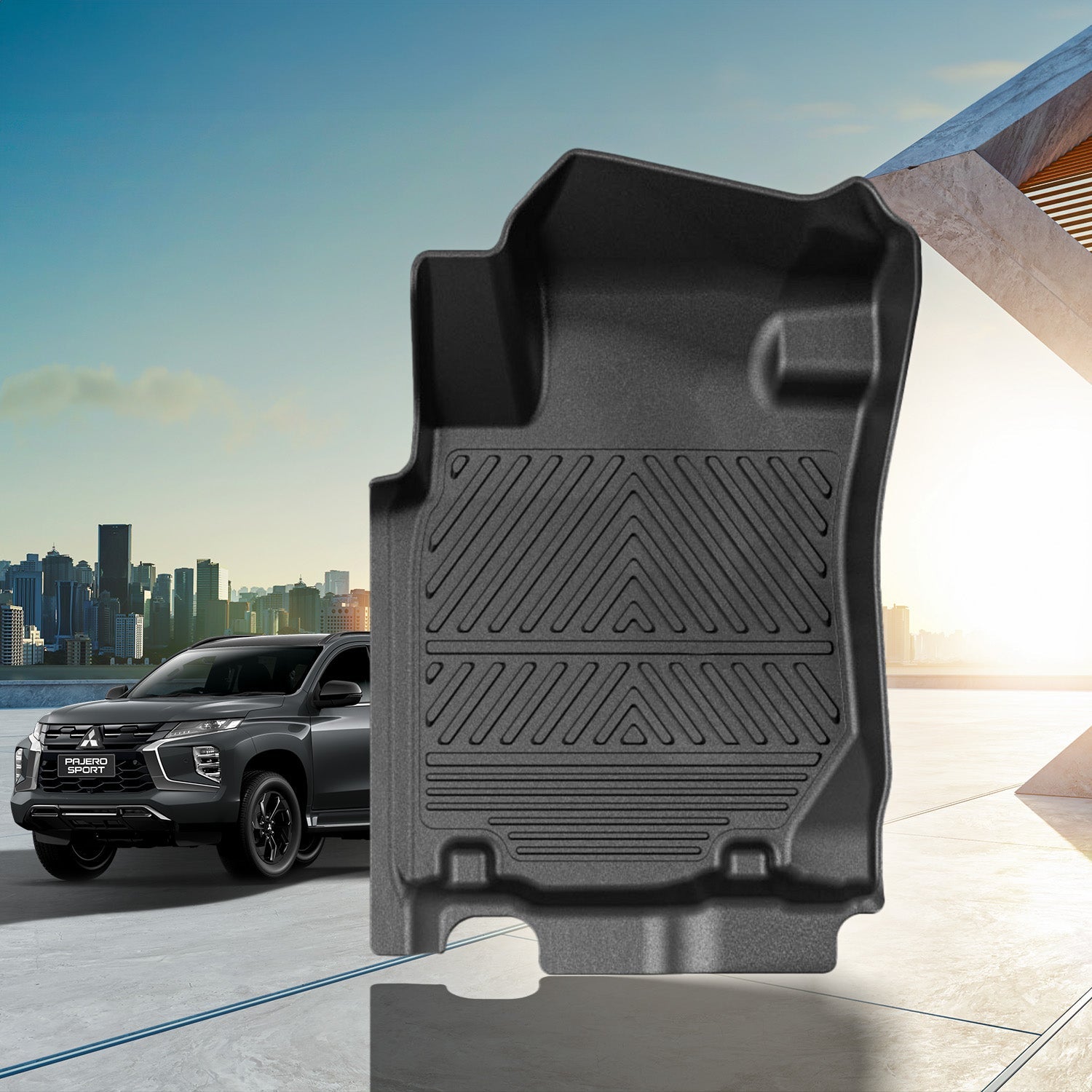 Mitsubishi Montero Sport 2022 - 2025 - Comfort Series Car Mats - Adrian.UAE