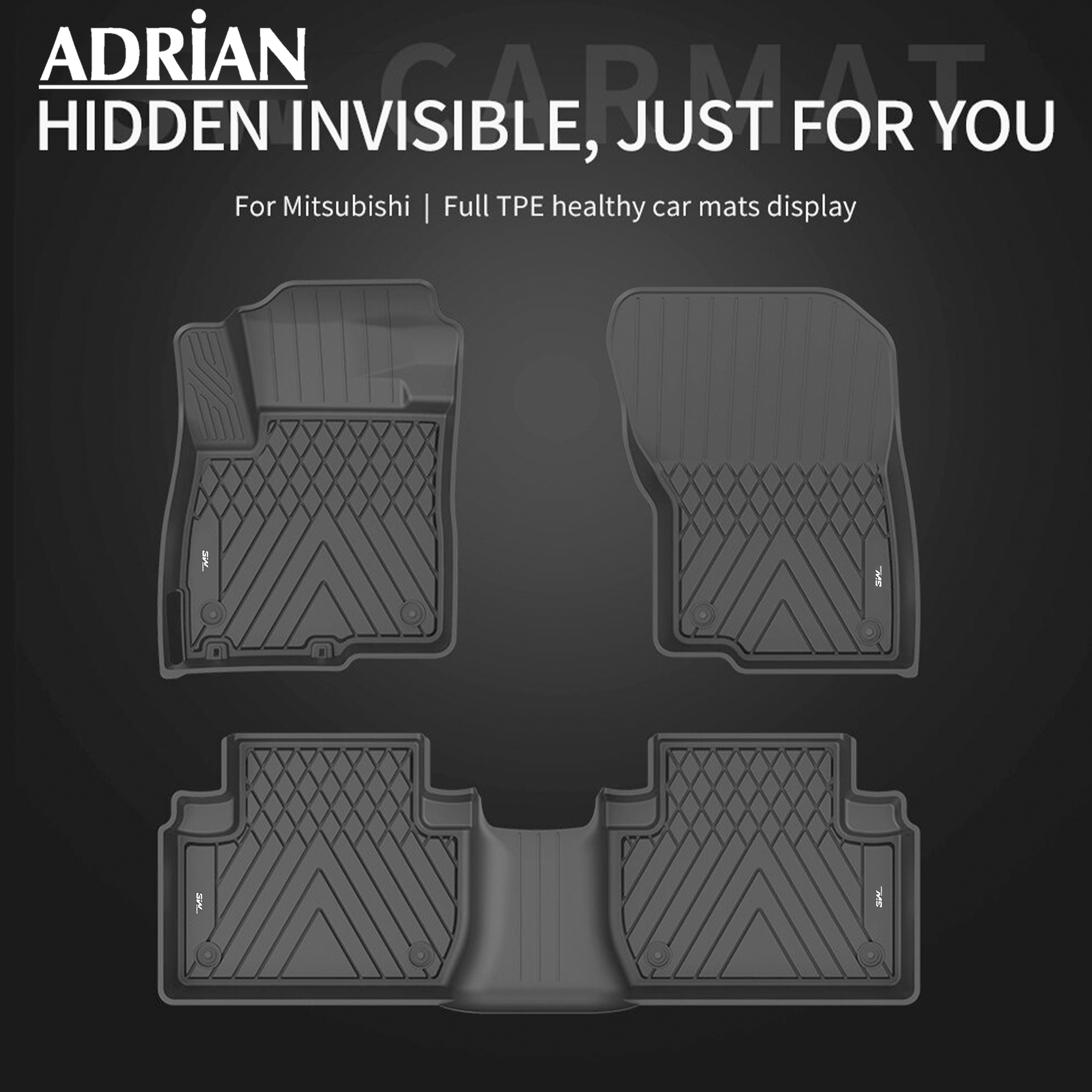 Mitsubishi Pajero 2006 - 2025 - Adrian Car Mats Pro Series - Adrian.UAE