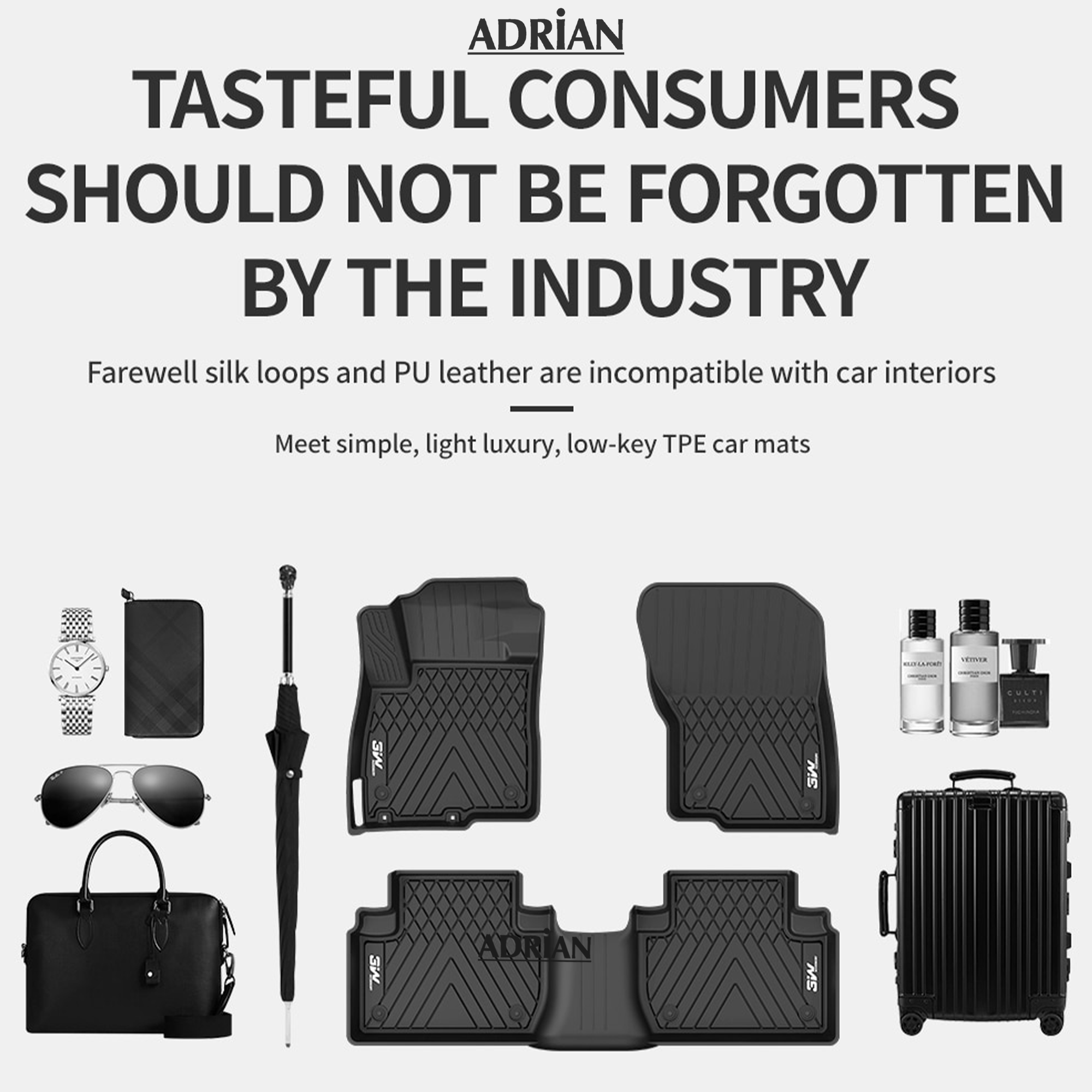 Mitsubishi Pajero 2006 - 2025 - Adrian Car Mats Pro Series - Adrian.UAE