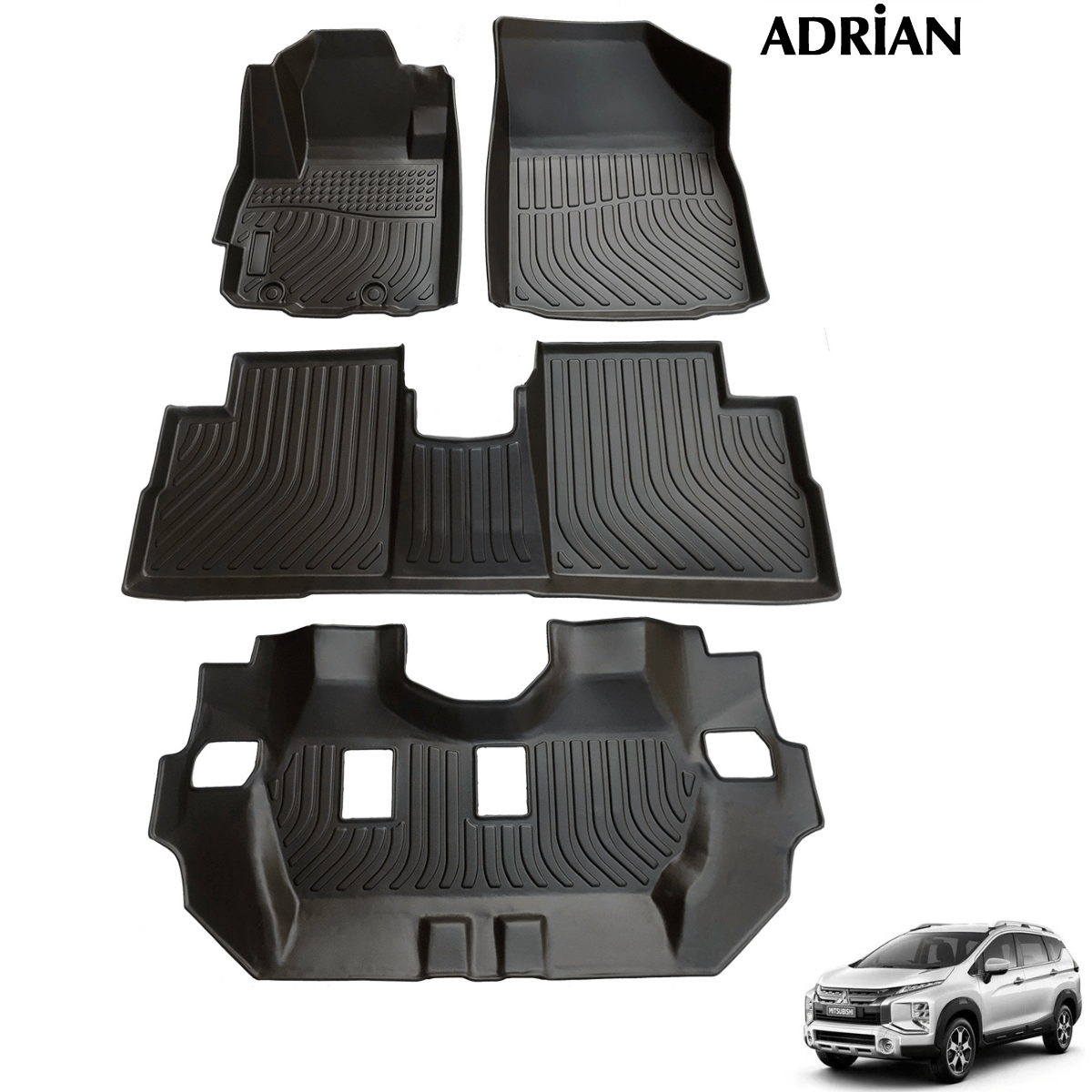 Mitsubishi Xpander 2021 - 2025 - Comfort Series Car Mats - Adrian.UAE