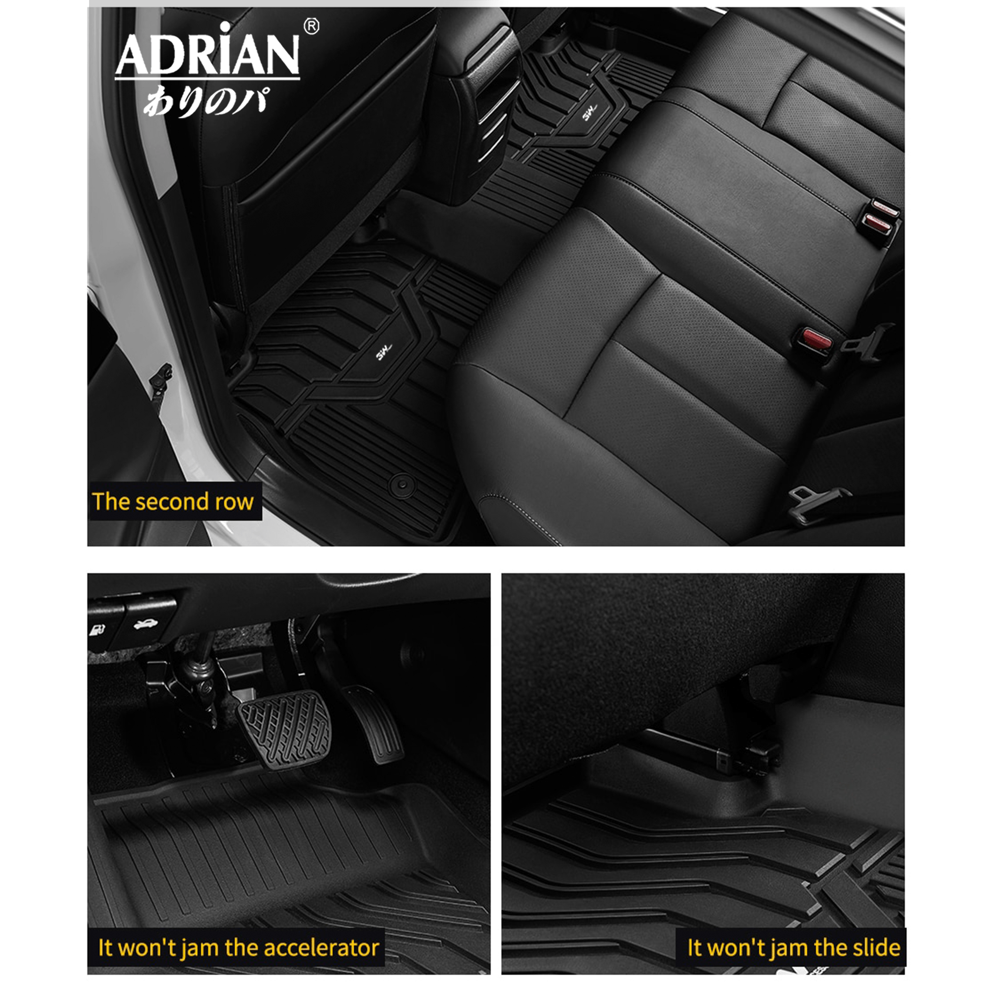Nissan Altima 2019 - 2025 - Adrian Car Mats Pro Series - Adrian.UAE