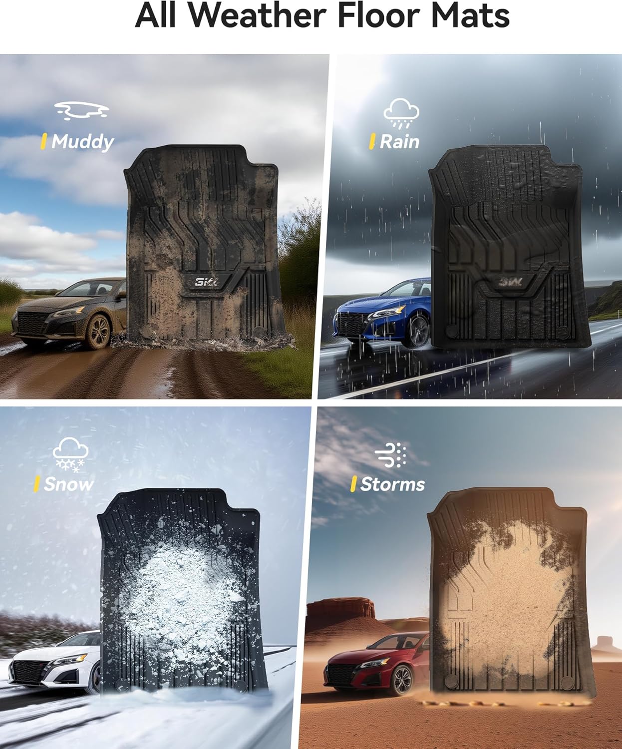 Nissan Altima 2019 - 2025 - Adrian Car Mats Pro Series - Adrian.UAE