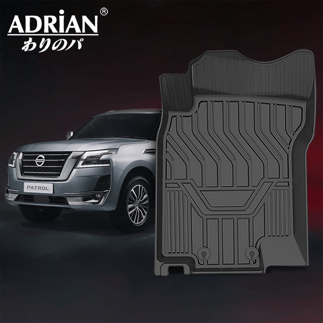Nissan Patrol / Infiniti QX80 2010 - 2024 Adrian 3W Car Mats Pro Series - Adrian.UAE