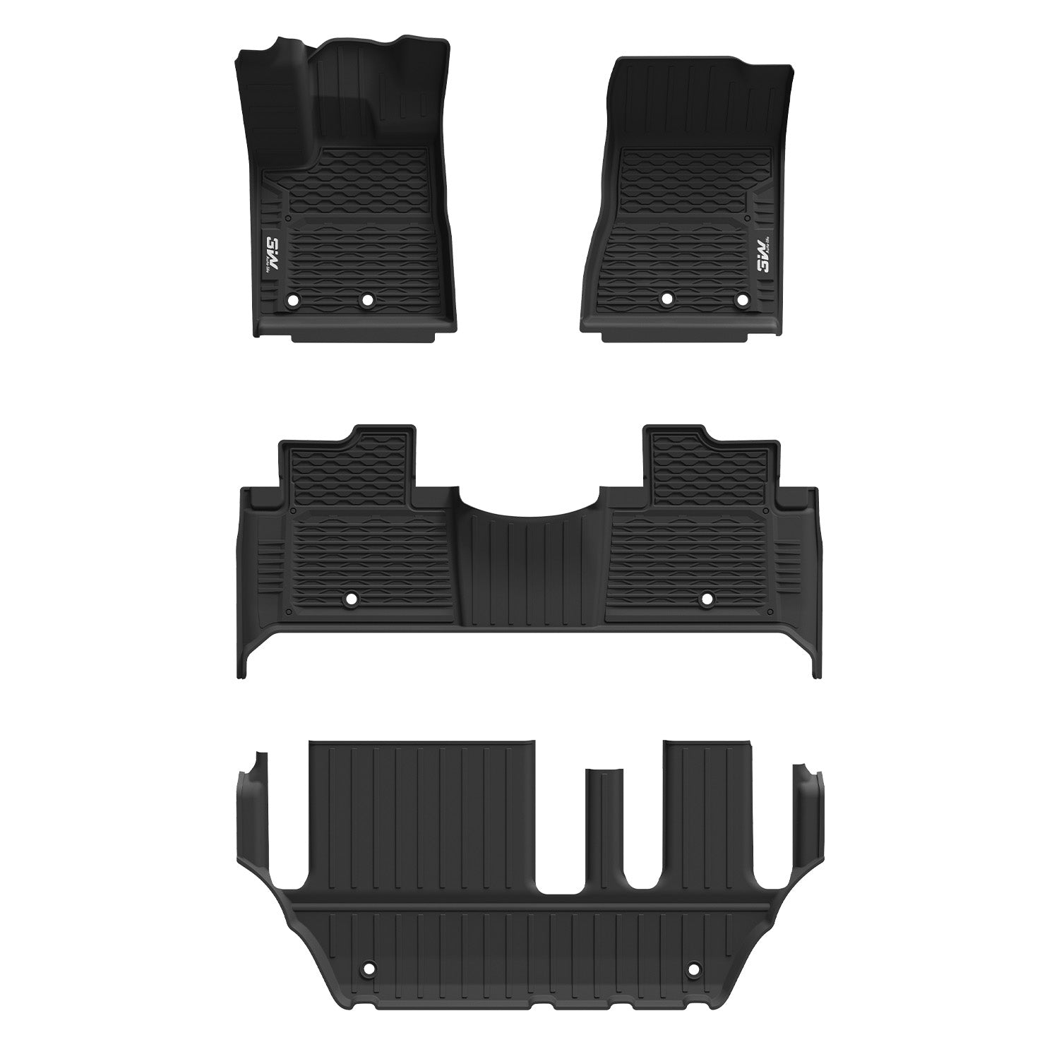 Nissan Patrol / Infinity QX80 2025 - Adrian 3W Car Mats Pro Series - Adrian.UAE