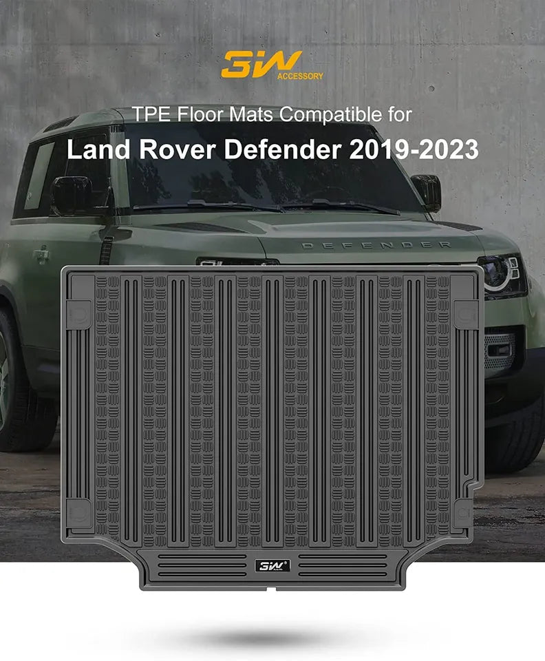 Range Rover Defender 110 (4 Doors) 2020 - 2025 - Adrian Trunk Mats Pro Series - Adrian.UAE