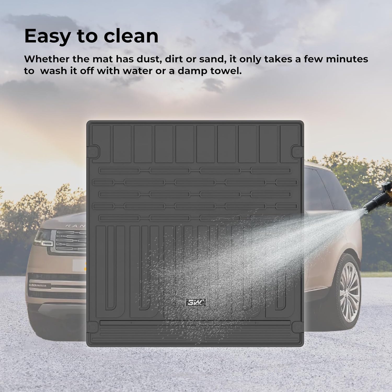 Range Rover Sport 2023 - 2025 - Adrian Pro Series Trunk Mat - Adrian.UAE