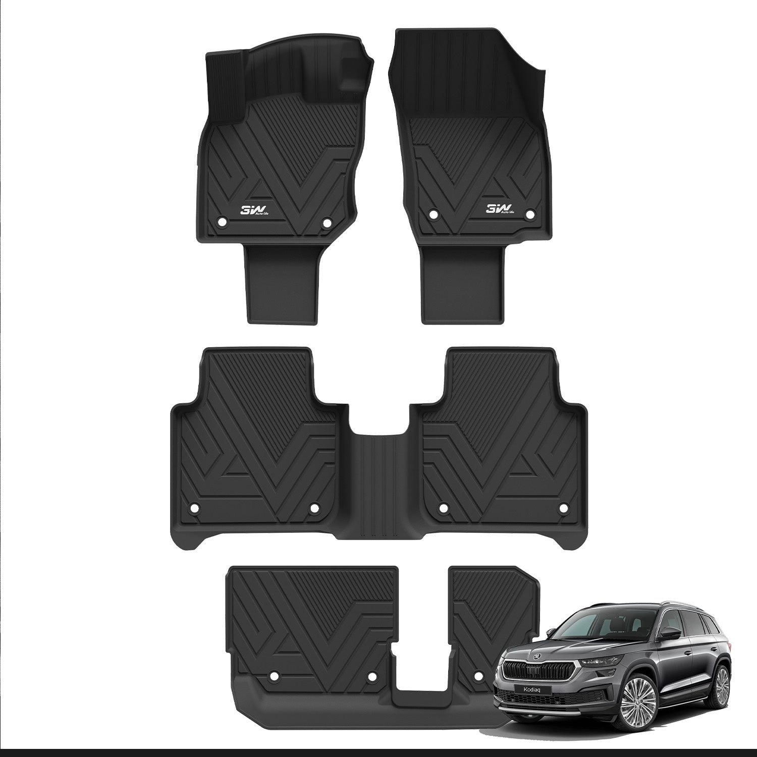 Skoda Kodiaq 2025 - 2026 New Shape (Third row Included) - Adrian.UAE