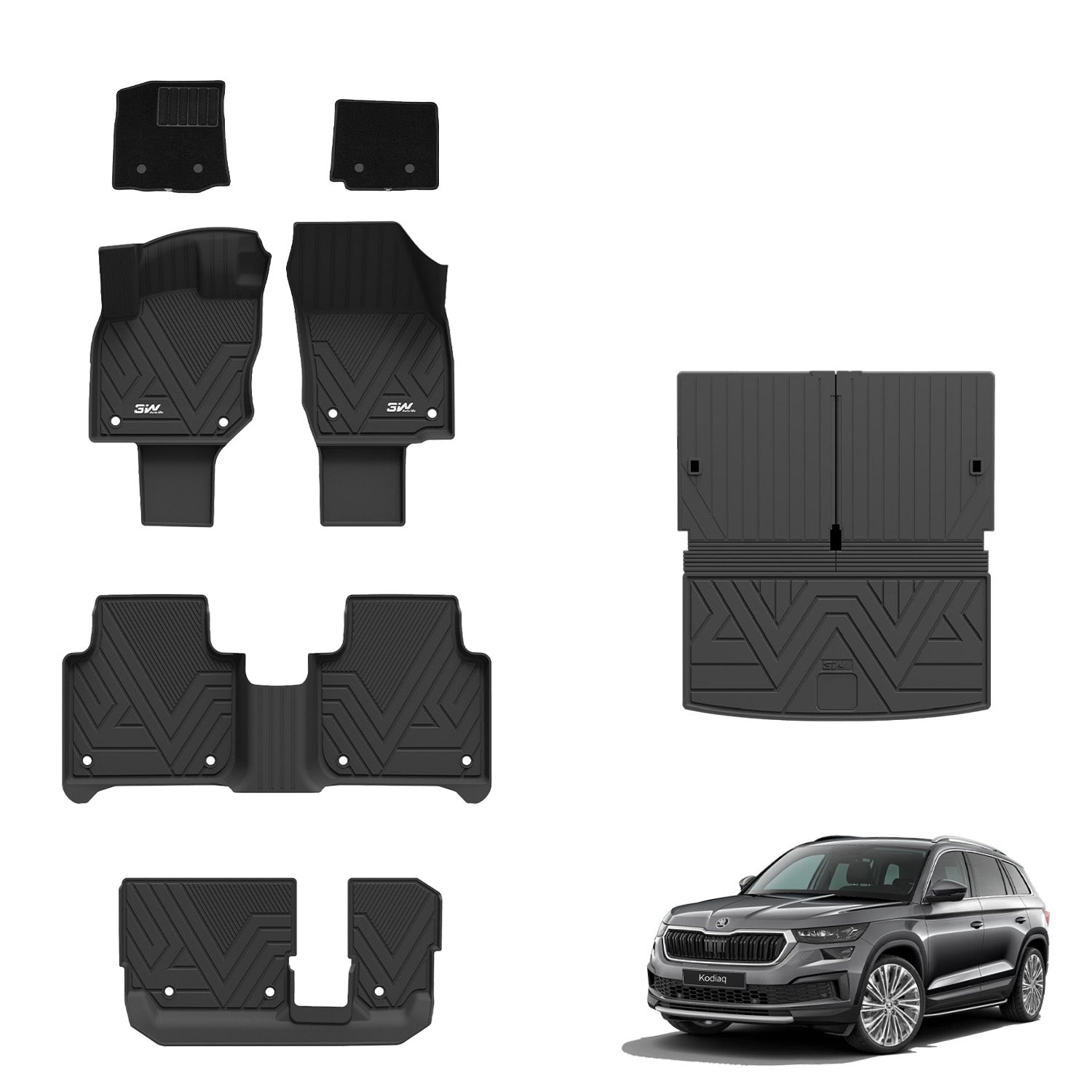 Skoda Kodiaq 2025 - 2026 New Shape (Third row Included) - Adrian.UAE